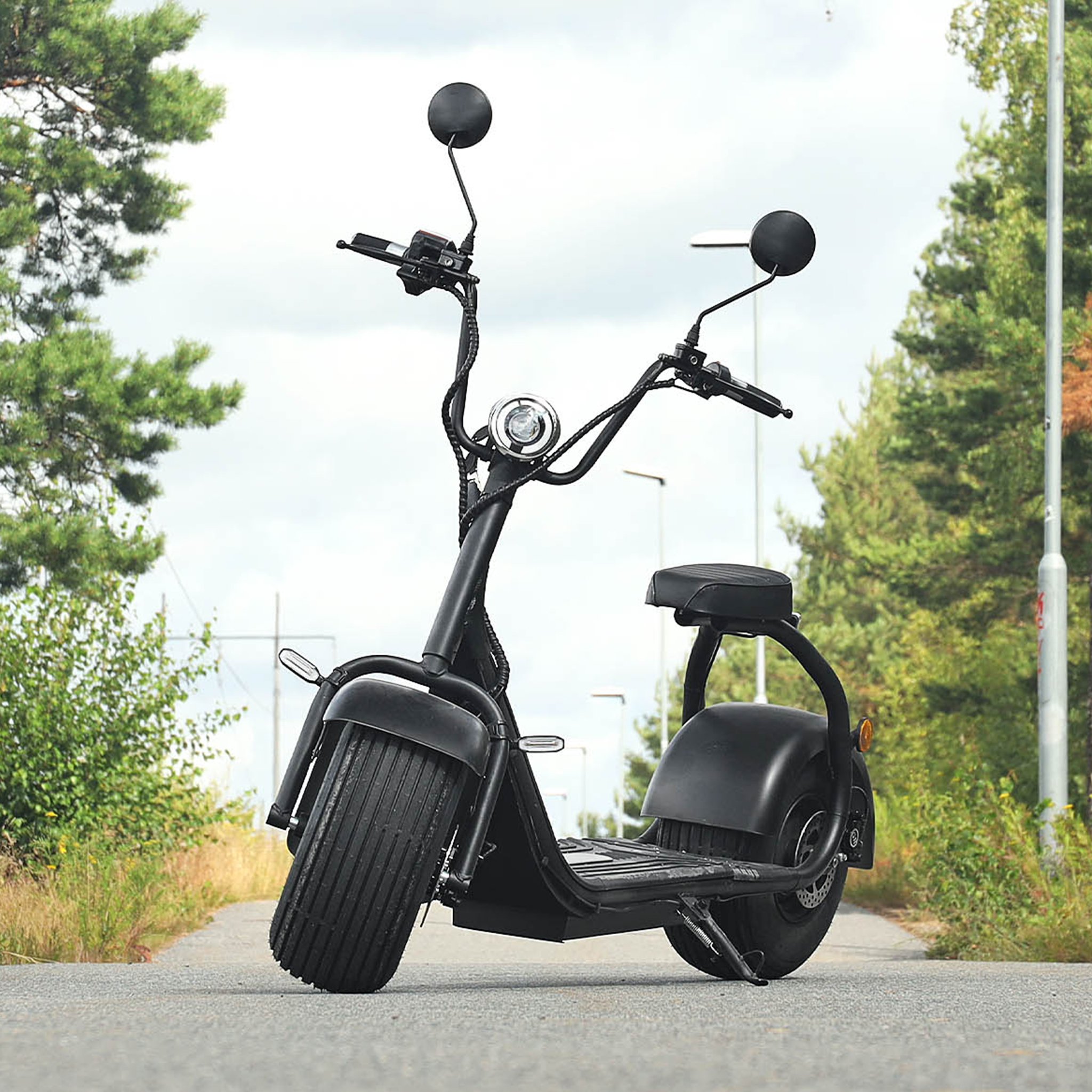 Fatscooter City Chopper 3000W | LG litiumbatteri | Borstl�s motor