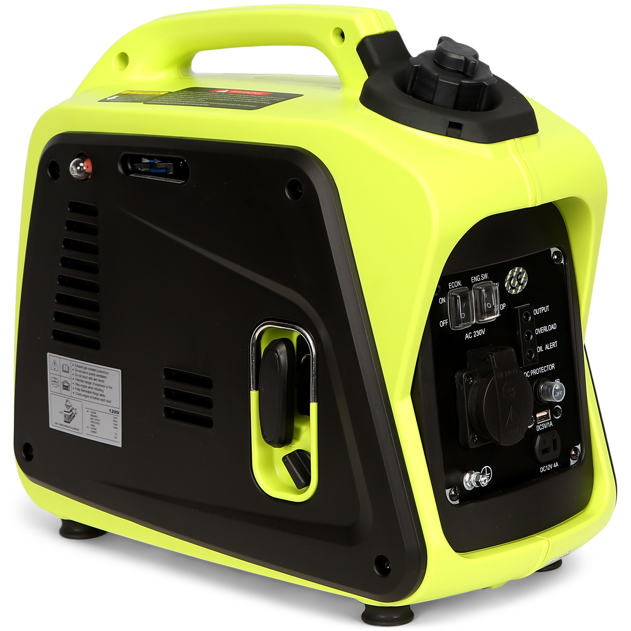 Digitalt elverk 1300W | Portabel med USB-port | Metalcraft