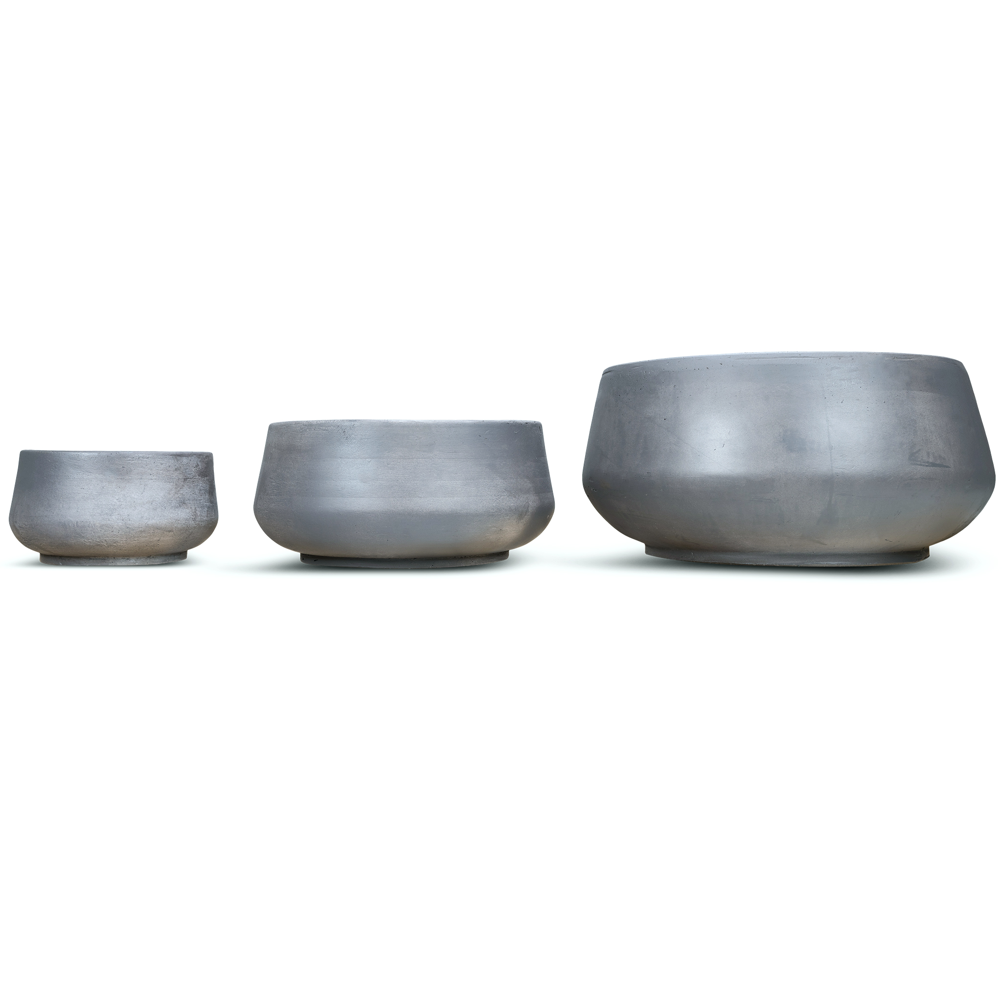 Fiberarmerade utekrukor | 3-pack | Mörkgrå Fiberarmerade utekrukor | 3-pack | Mörkgrå