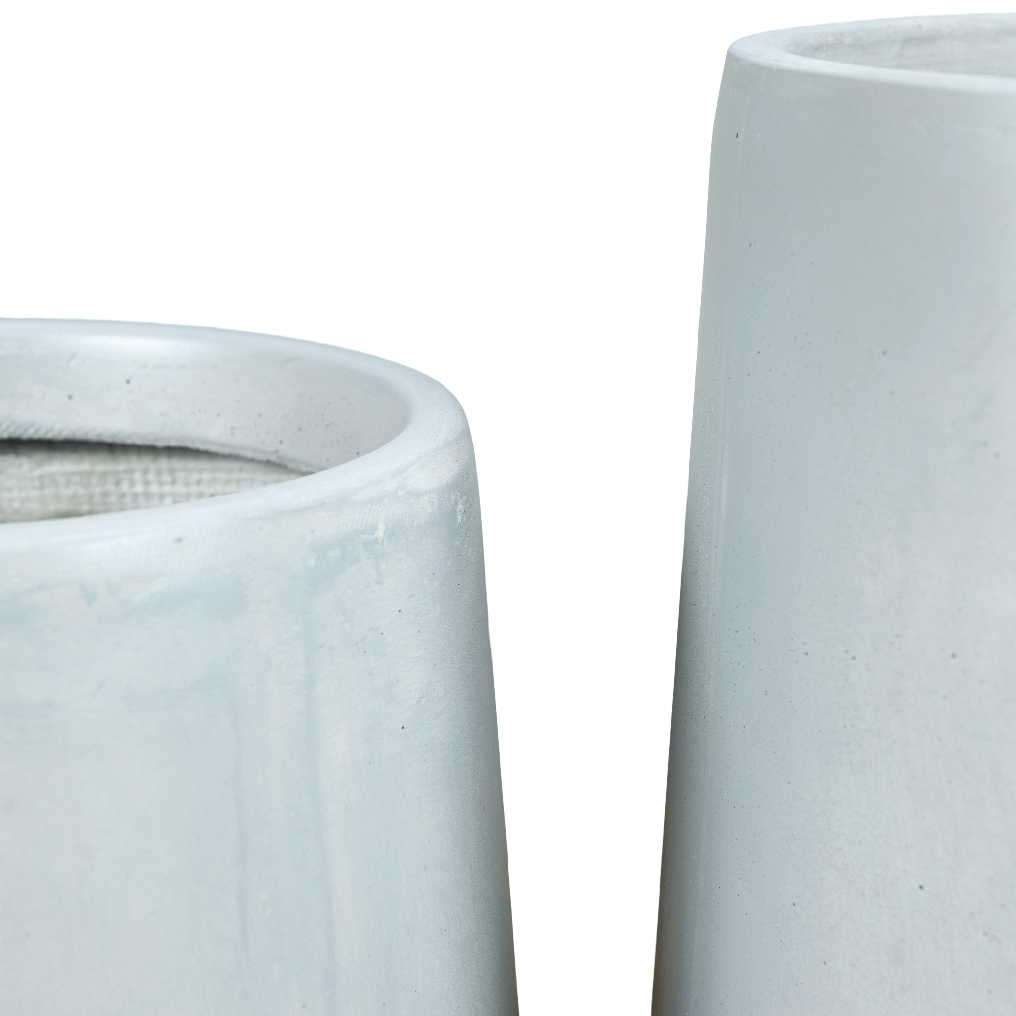 Fiberarmerade utekrukor | 2-pack | Ljusgrå Fiberarmerade utekrukor | 2-pack | Ljusgrå