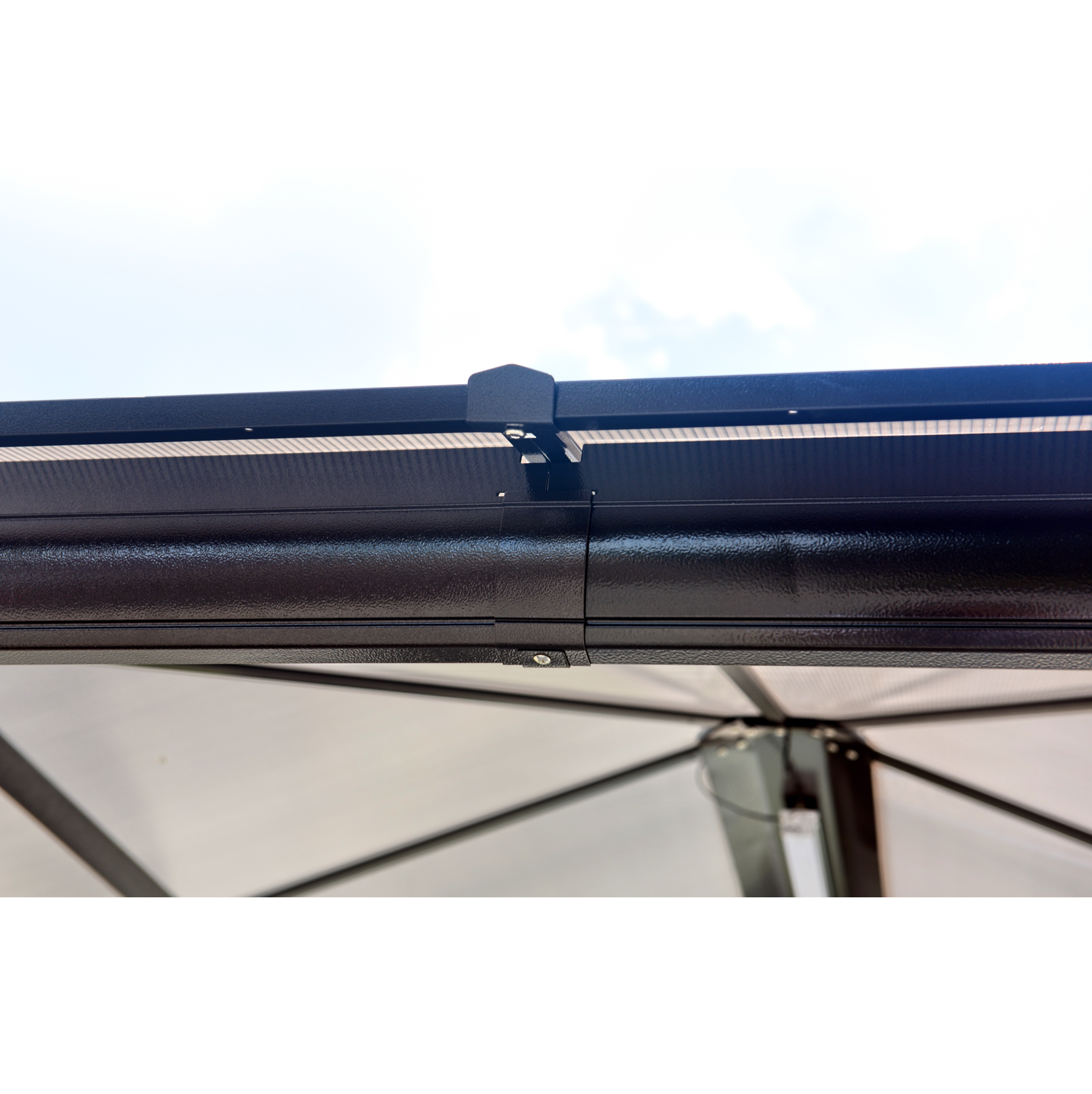 Paviljong premium 4x3m | Tak i kanalplast | Inkl. V�ggar och myggn�t