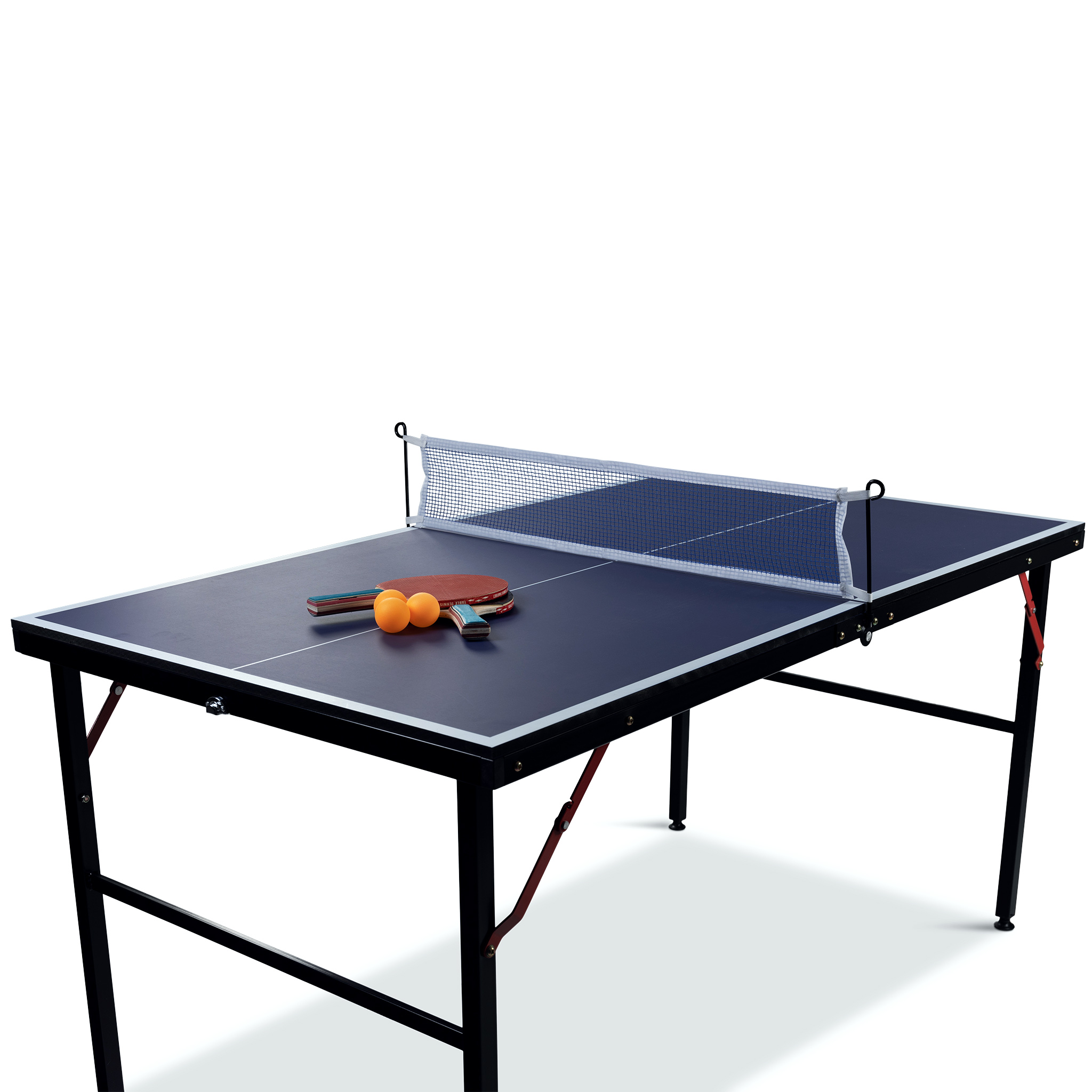 Mini-pingisbord | Inkl n�t, 2 racketar & bollar | Hopf�llbart