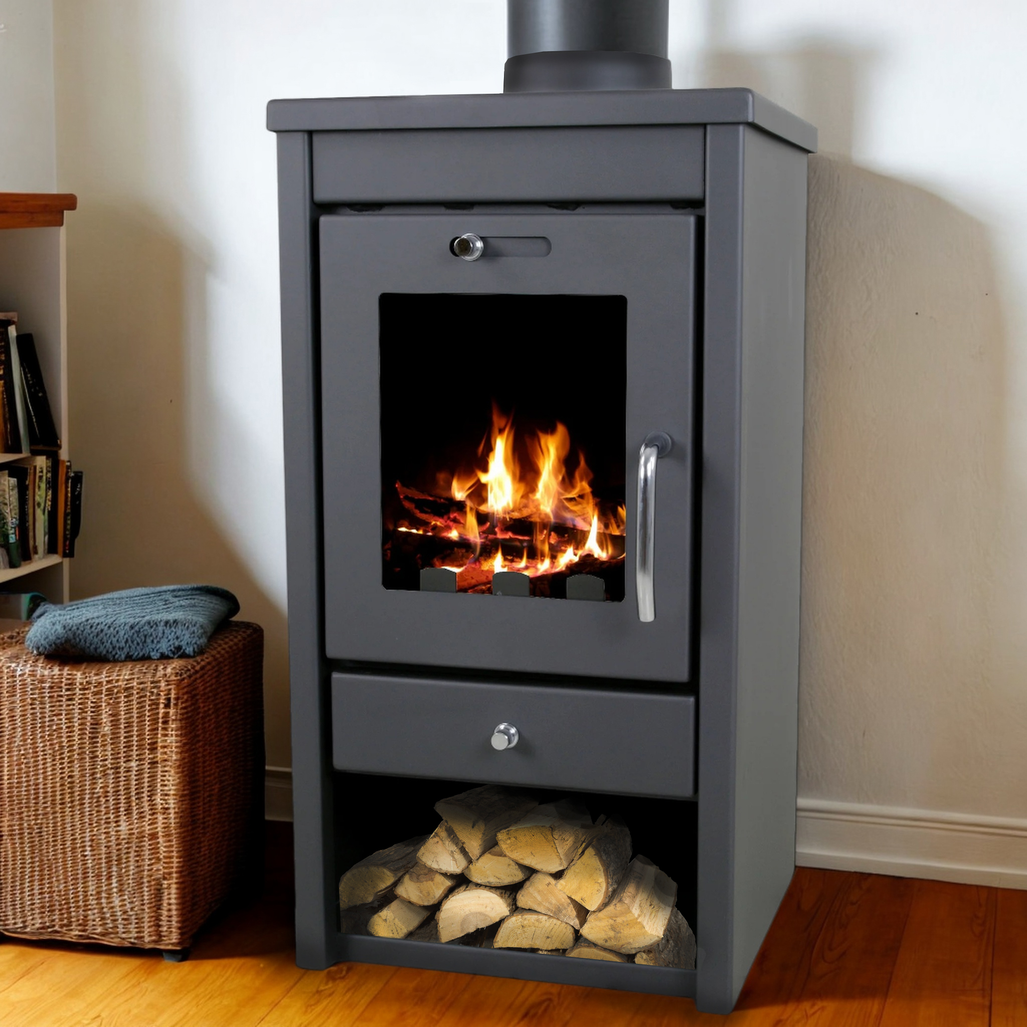 Braskamin 7kW | Verkningsgrad 80% | Ylöjärvi Braskamin 7kW | Verkningsgrad 80% | Ylöjärvi