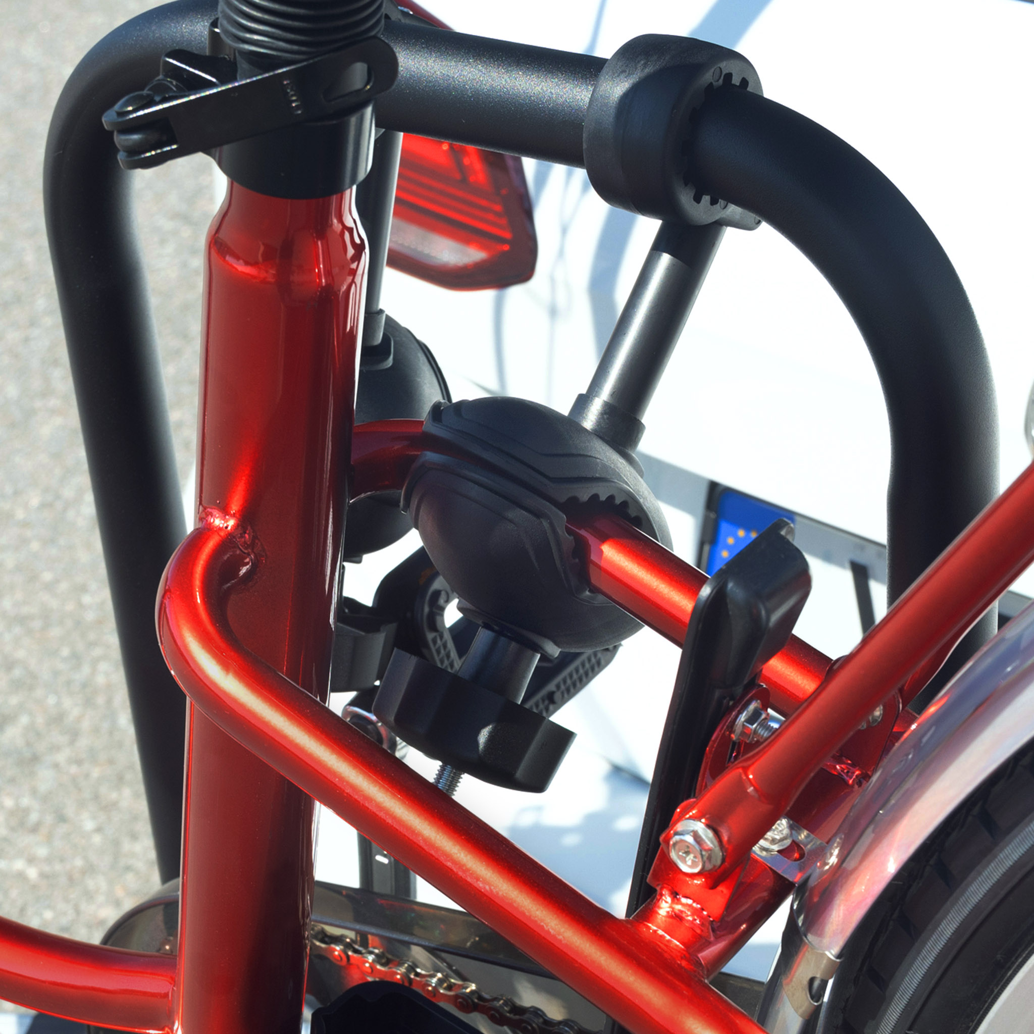 Cykelhållare bil med lyse | För 2 cyklar Cykelhållare bil med lyse | För 2 cyklar