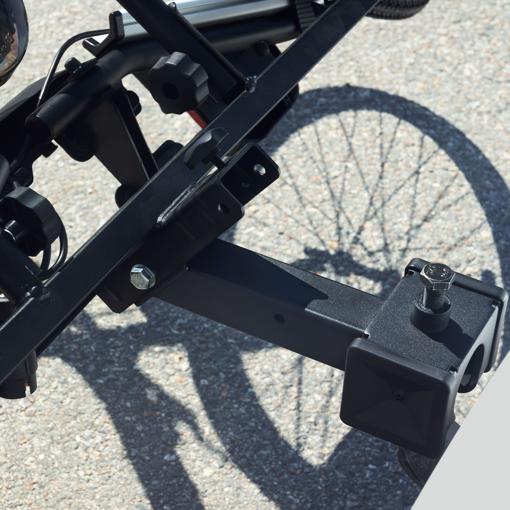 Cykelhållare bil med lyse | För 2 cyklar Cykelhållare bil med lyse | För 2 cyklar