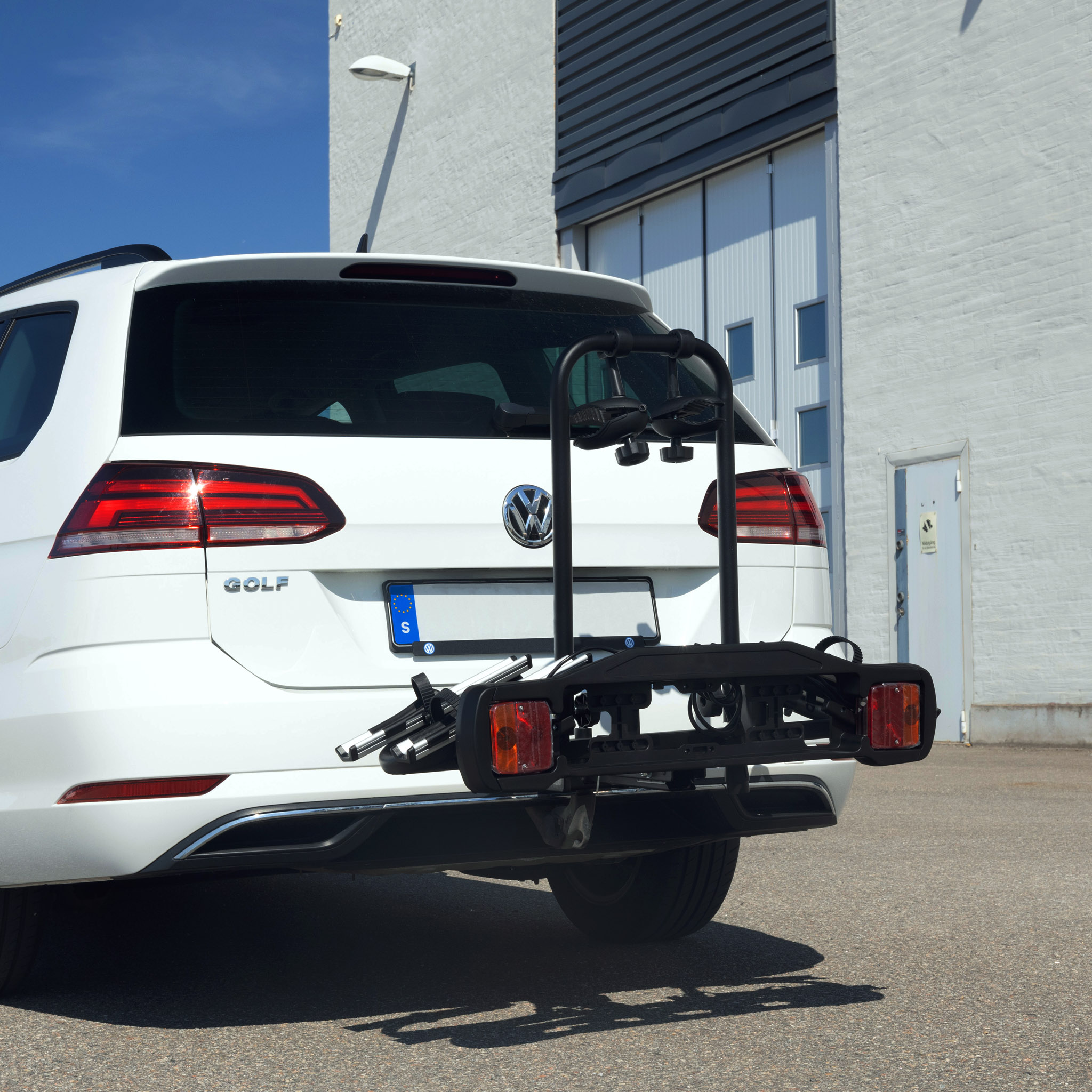 Cykelhållare bil med lyse | För 2 cyklar Cykelhållare bil med lyse | För 2 cyklar