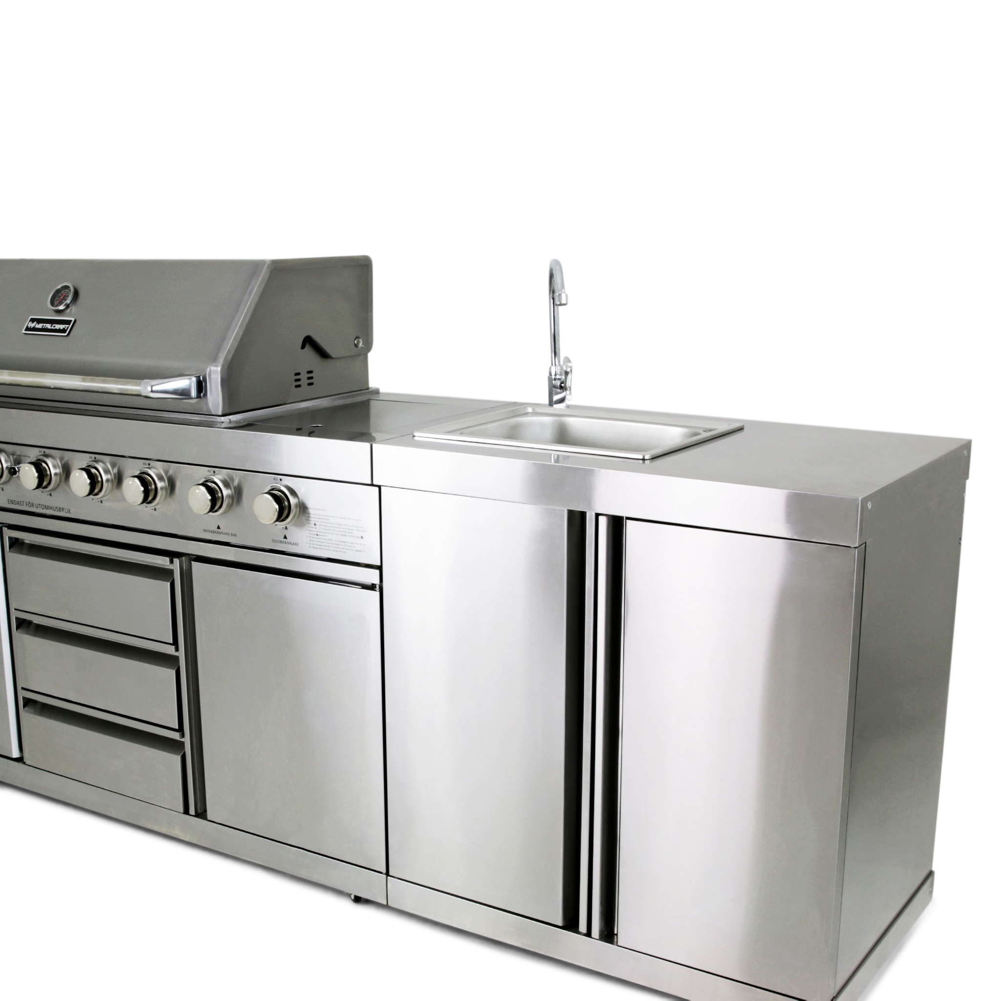 Diskho-modul till utekök/gasolgrill Diskho-modul till utekök/gasolgrill
