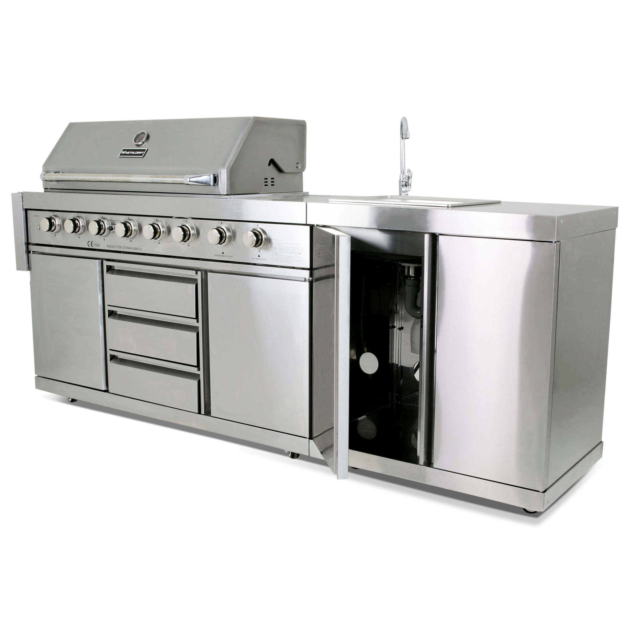 Diskho-modul till utekök/gasolgrill Diskho-modul till utekök/gasolgrill