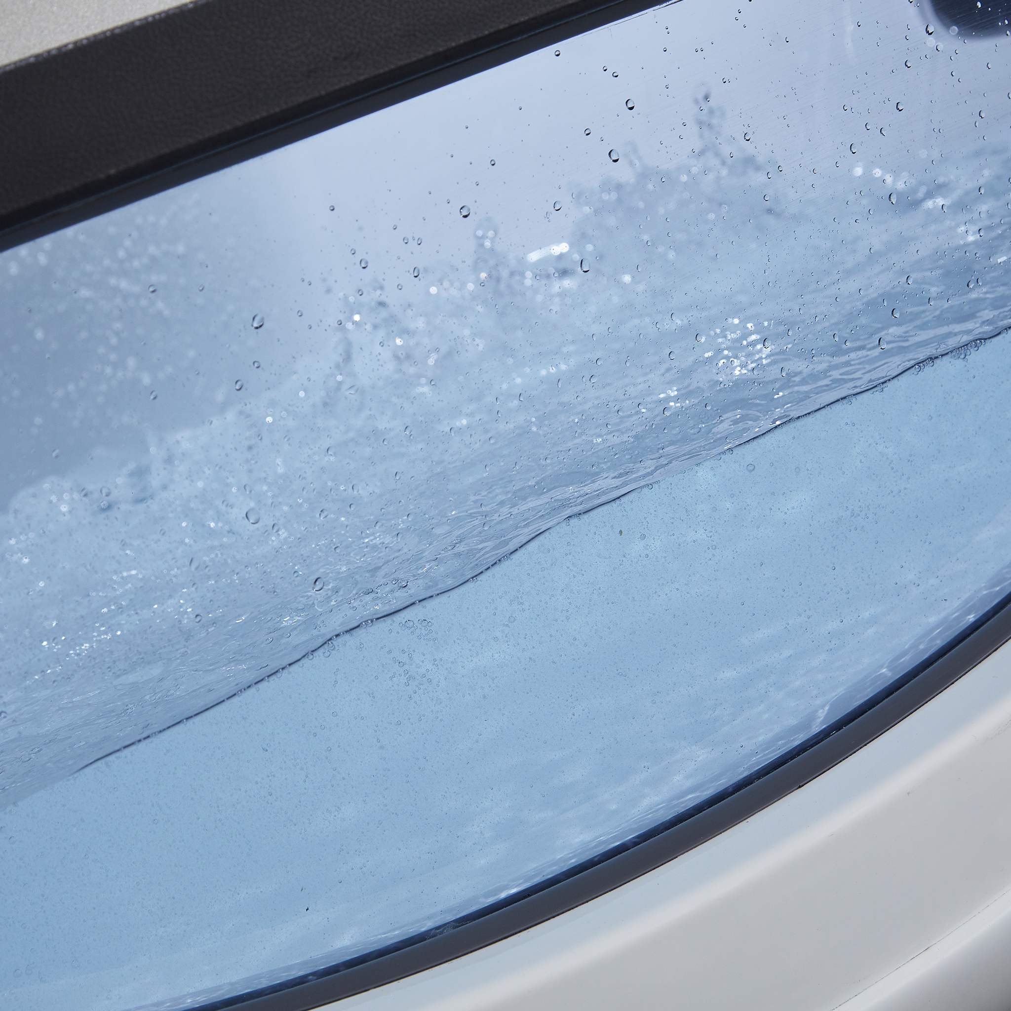 Rektangulär duschkabin med jacuzzi-badkar Rektangulär duschkabin med jacuzzi-badkar