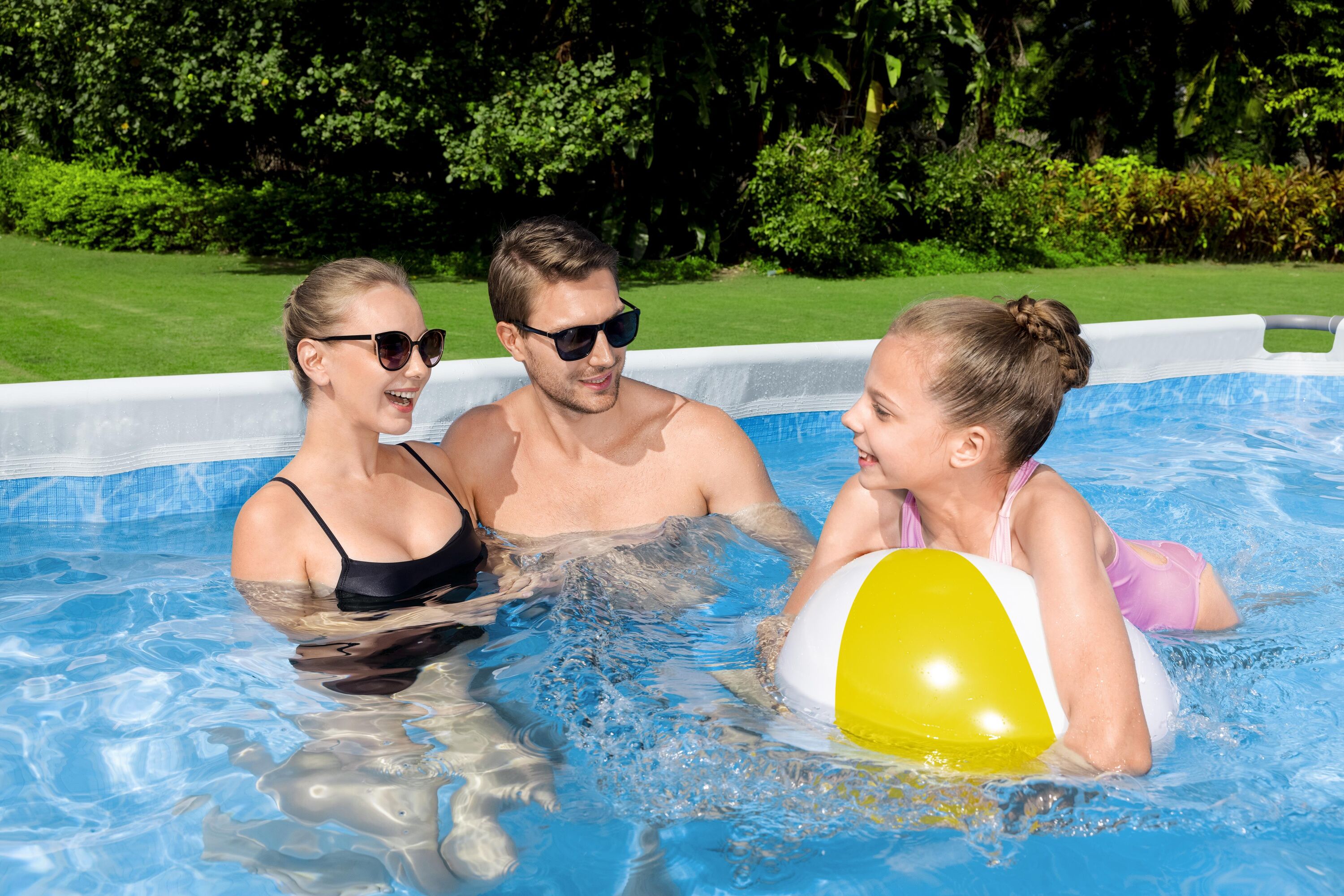Bestway pool ovan mark 4,1x2m - 122cm djup | Power Steel (56456) Bestway pool ovan mark 4,1x2m - 122cm djup | Power Steel (56456)