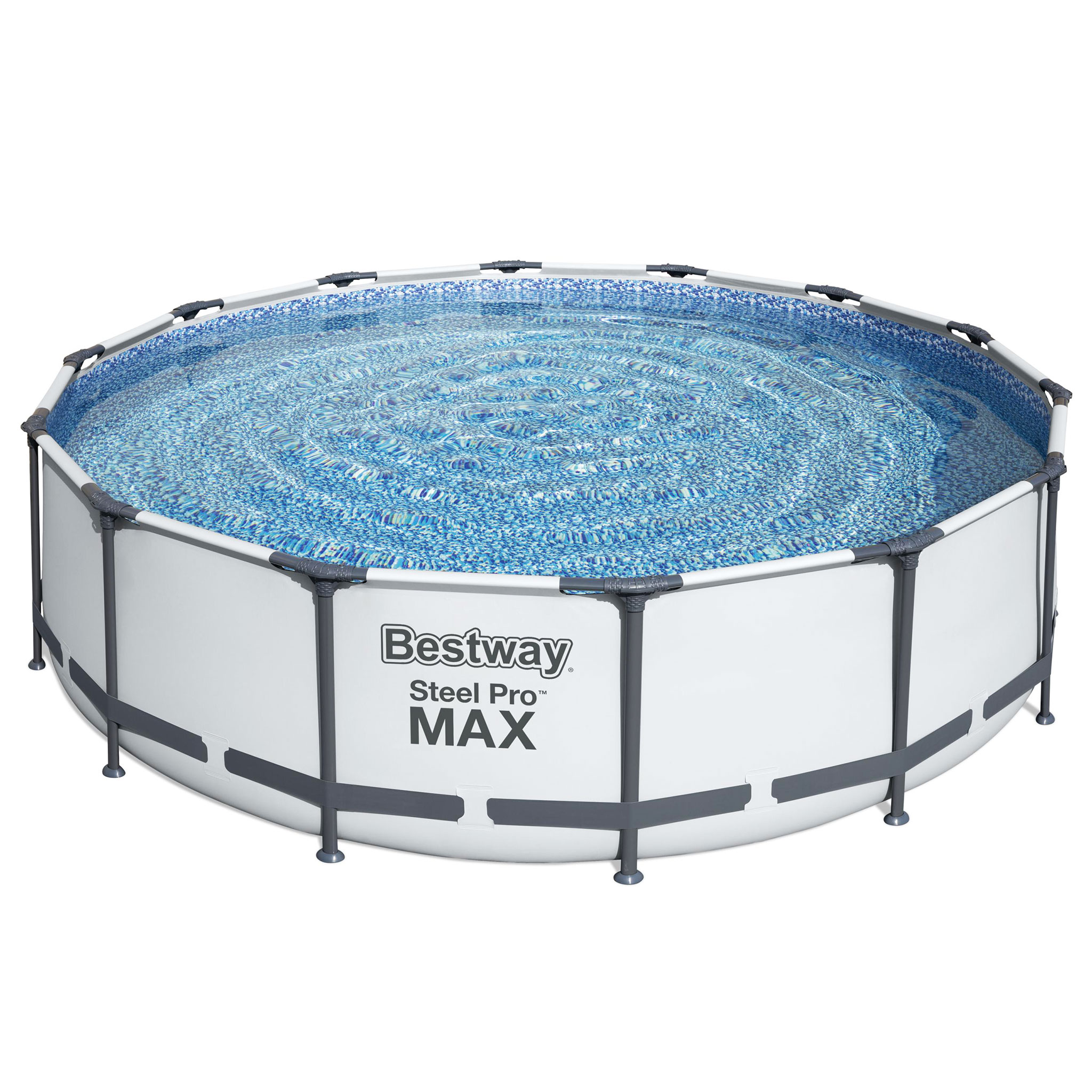Bestway pool ovan mark Ø4,3m - 107cm djup | Steel Pro MAX (56950) Bestway pool ovan mark Ø4,3m - 107cm djup | Steel Pro MAX (56950)