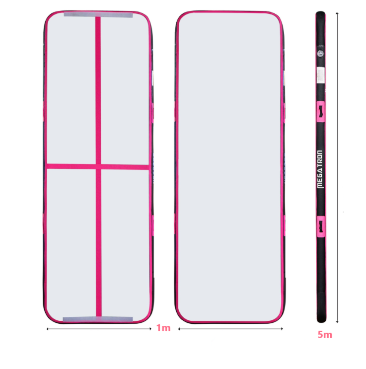 AirTrack | Luftvoltbana | Smidig montering och förvaring | 5x1 m | Rosa AirTrack | Luftvoltbana | Smidig montering och förvaring | 5x1 m | Rosa