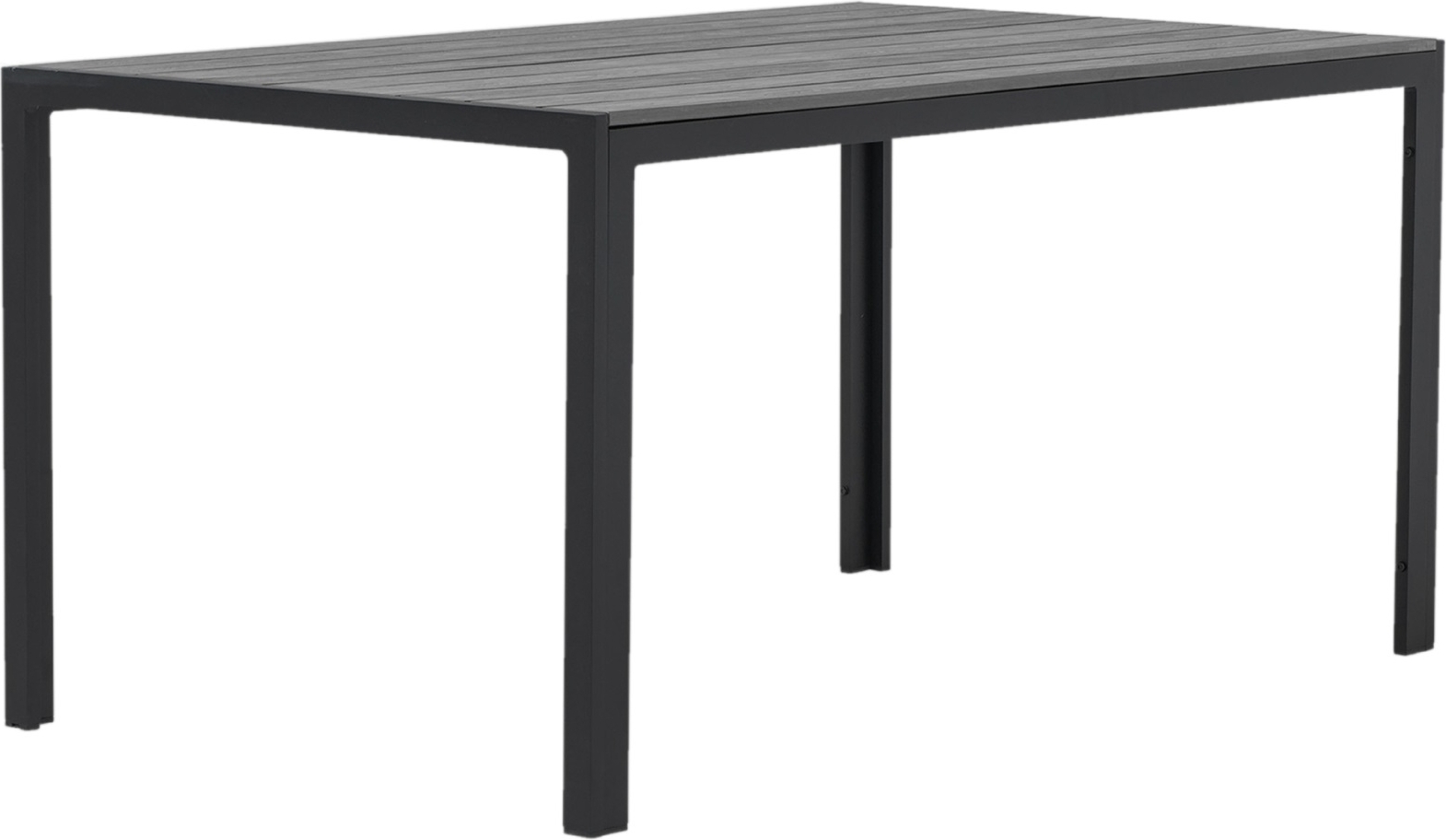 Las Vegas utebord 150x90 cm - Svart / Gr�