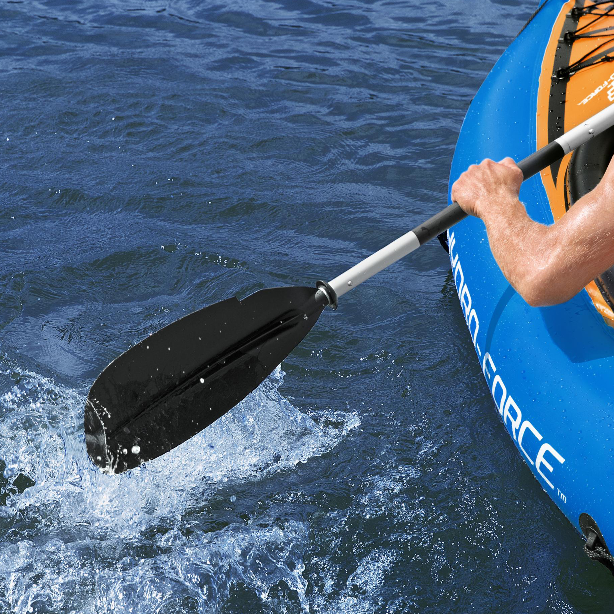 Aluminum kajakpaddel 230cm | Bestway Hydro-Force™ | Svart (62174) Aluminum kajakpaddel 230cm | Bestway Hydro-Force™ | Svart (62174)