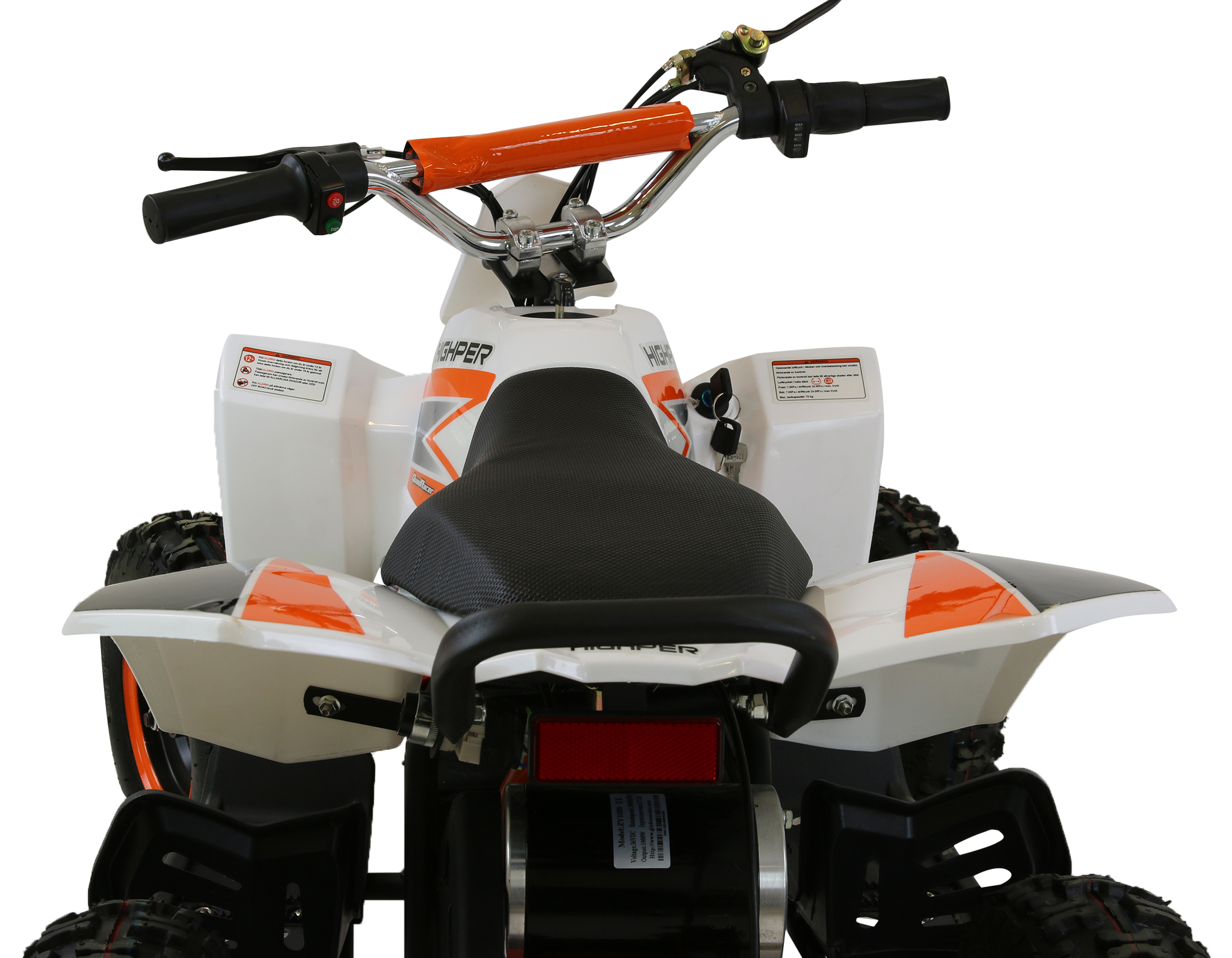 Mini El-ATV för barn - Vit Mini El-ATV för barn - Vit