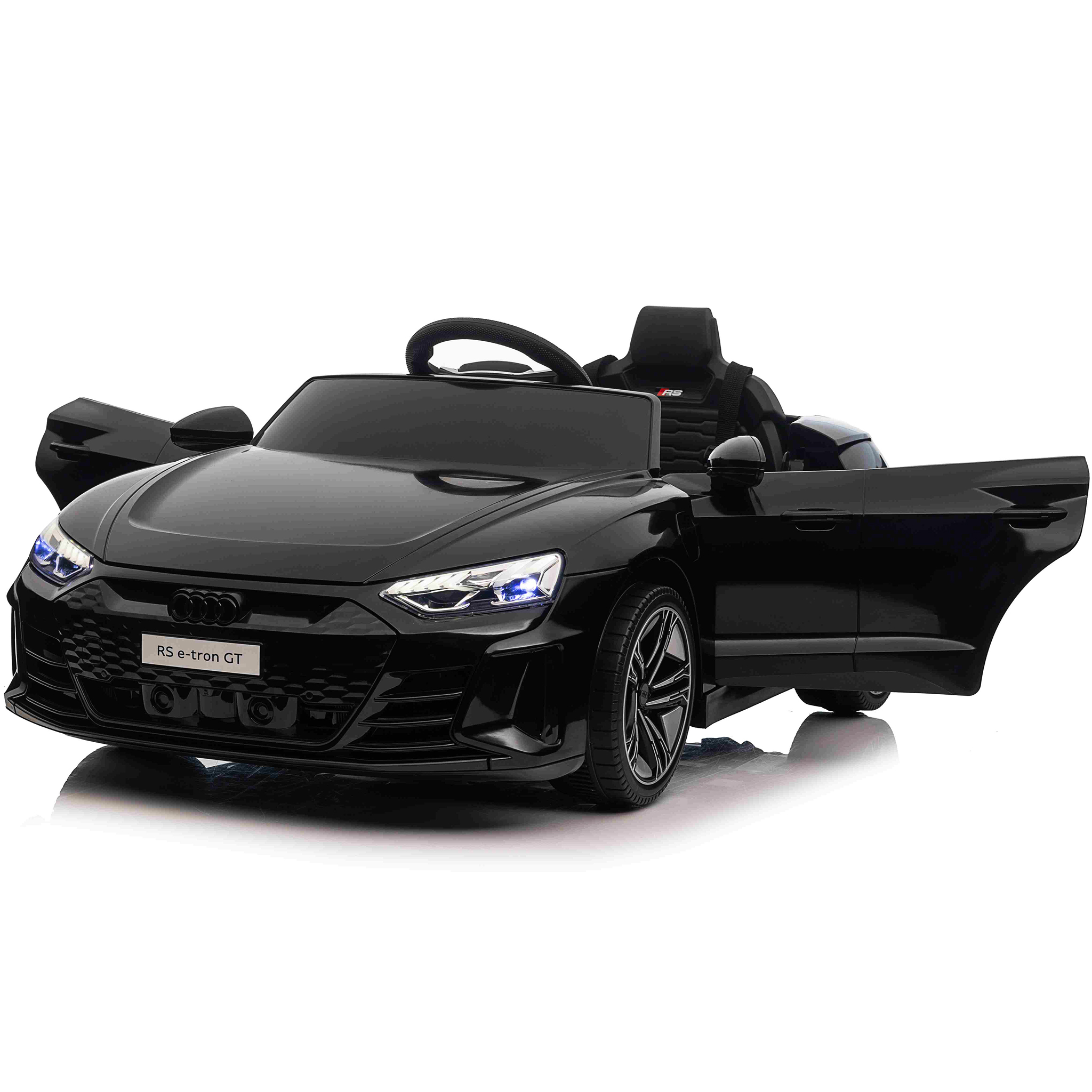 Elbil för barn Audi RS e-tron GT | 12V - 2x25W | 7Ah | Svart Elbil för barn Audi RS e-tron GT | 12V - 2x25W | 7Ah | Svart