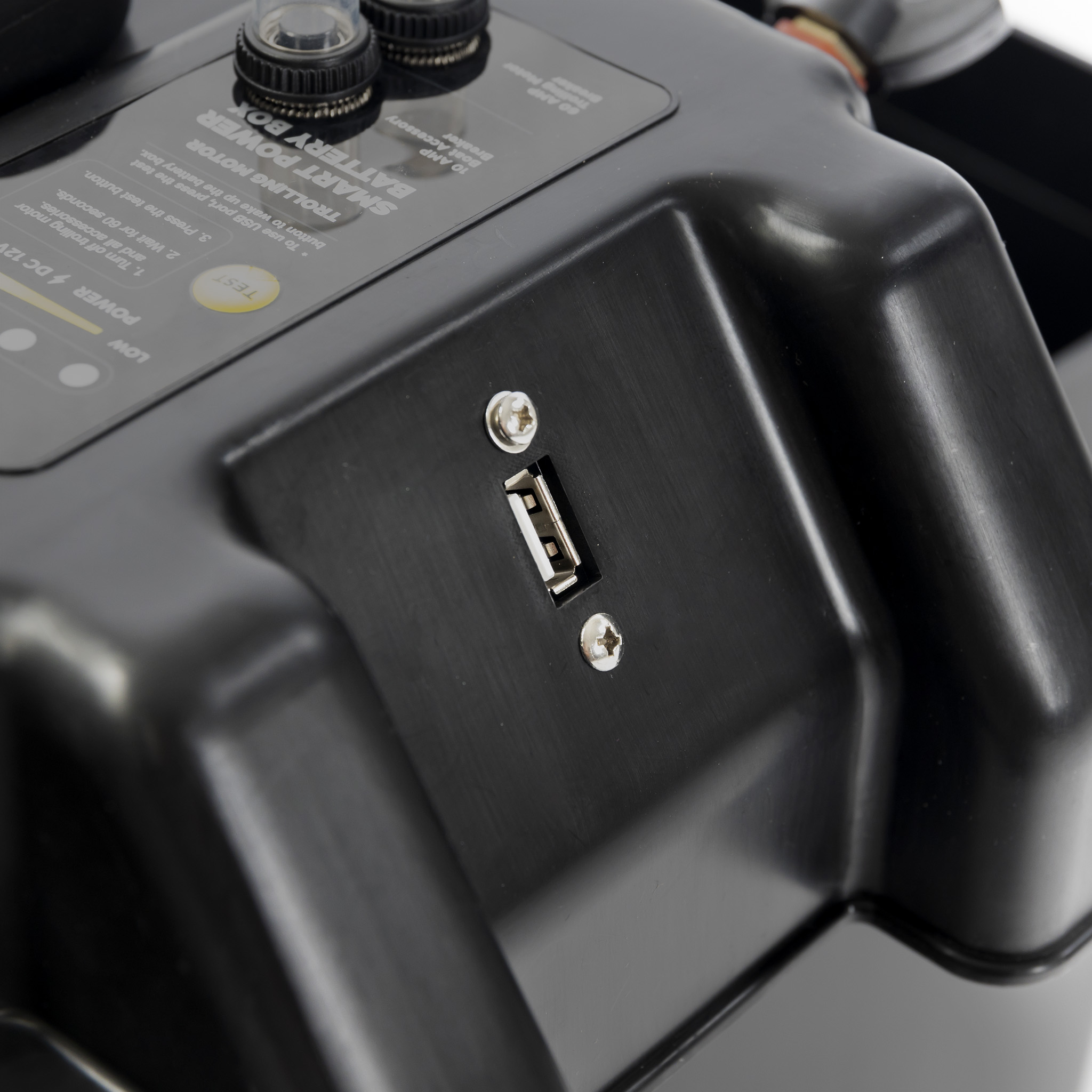 Bärbar batterilåda | 12V uttag | USB-port Bärbar batterilåda | 12V uttag | USB-port