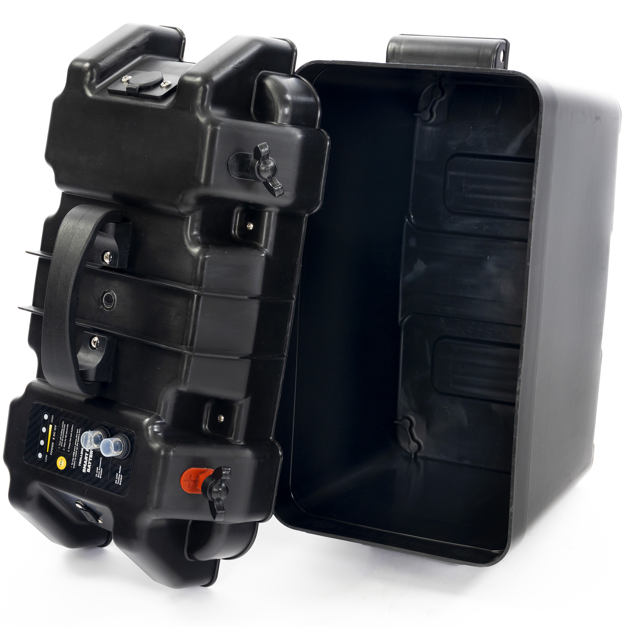 Bärbar batterilåda | 12V uttag | USB-port Bärbar batterilåda | 12V uttag | USB-port