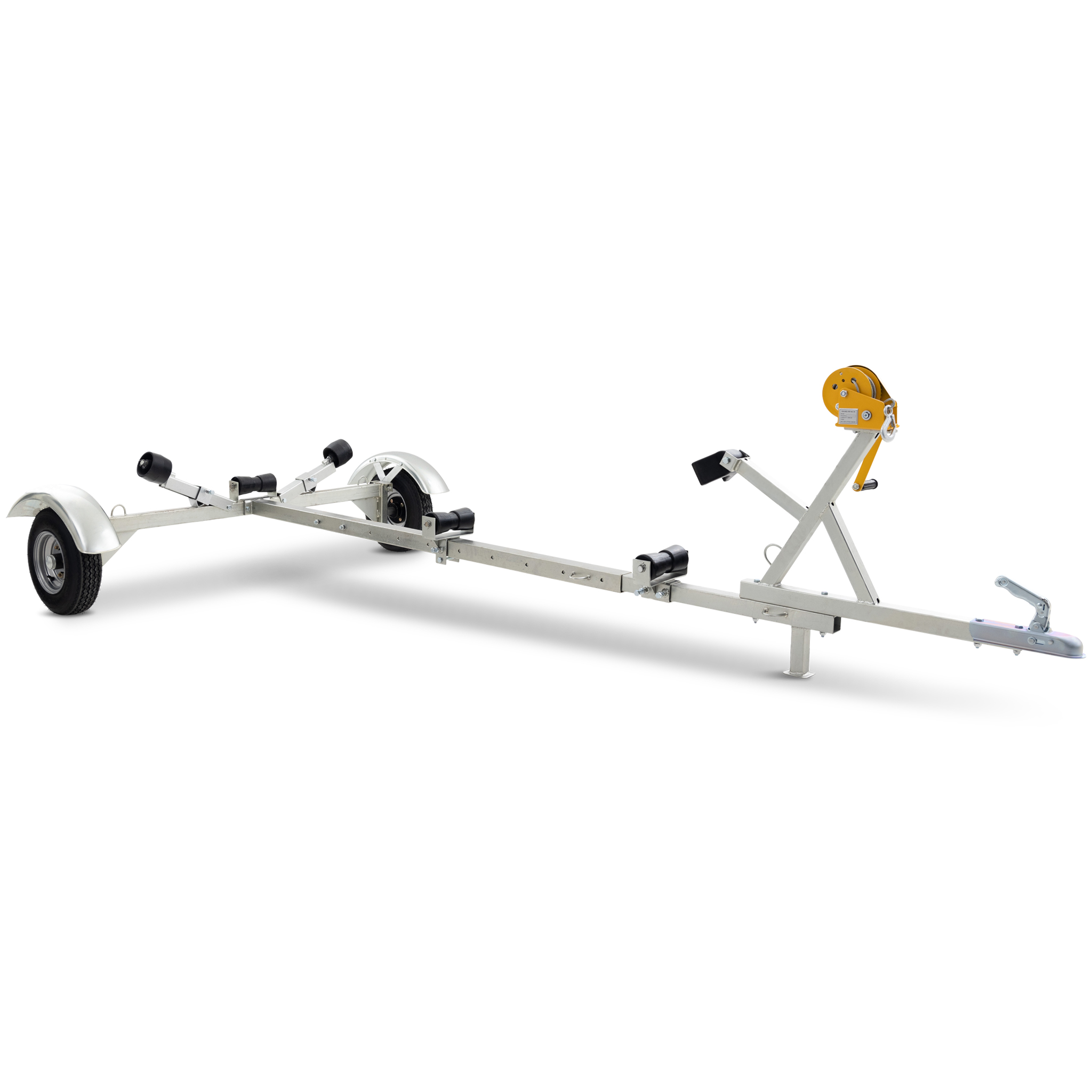 Båttrailer med vinsch | Maxlast 540kg | 469x180cm Båttrailer med vinsch | Maxlast 540kg | 469x180cm