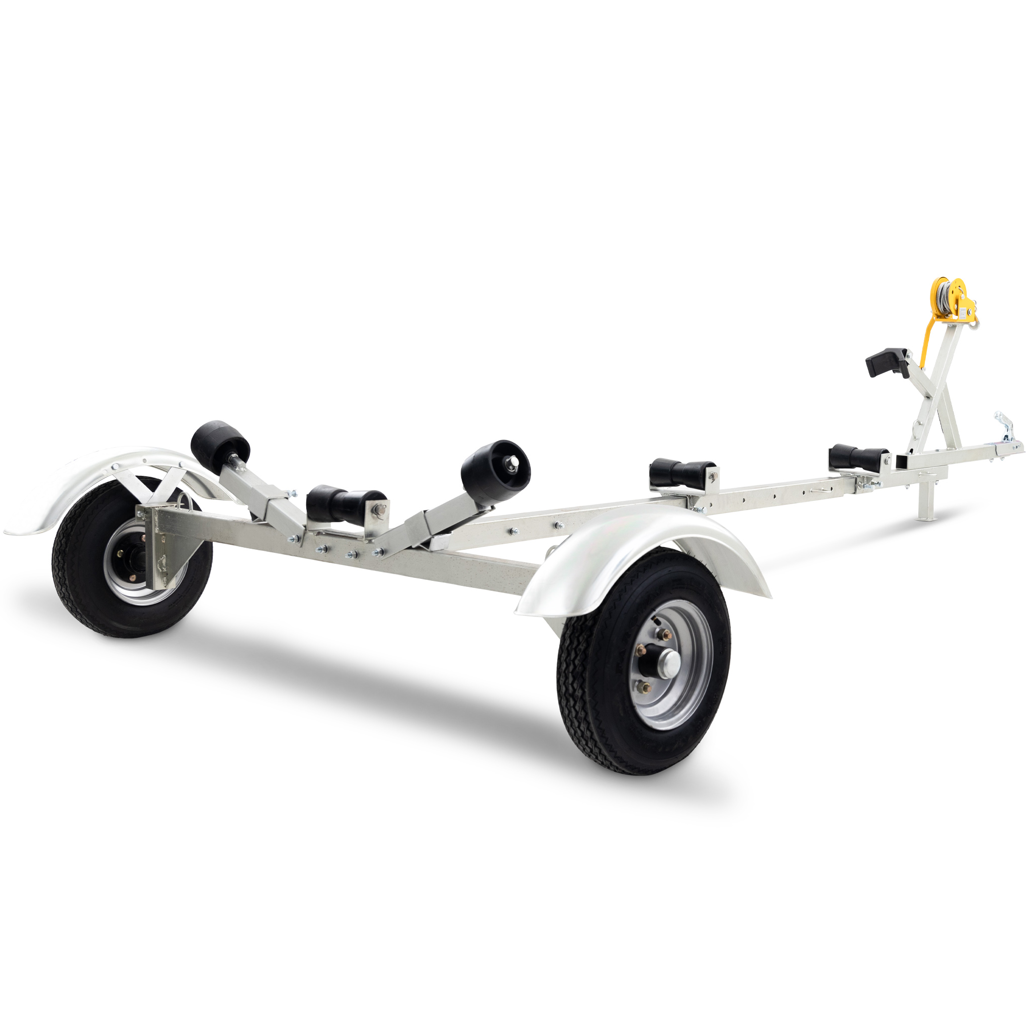 Båttrailer med vinsch | Maxlast 540kg | 469x180cm Båttrailer med vinsch | Maxlast 540kg | 469x180cm