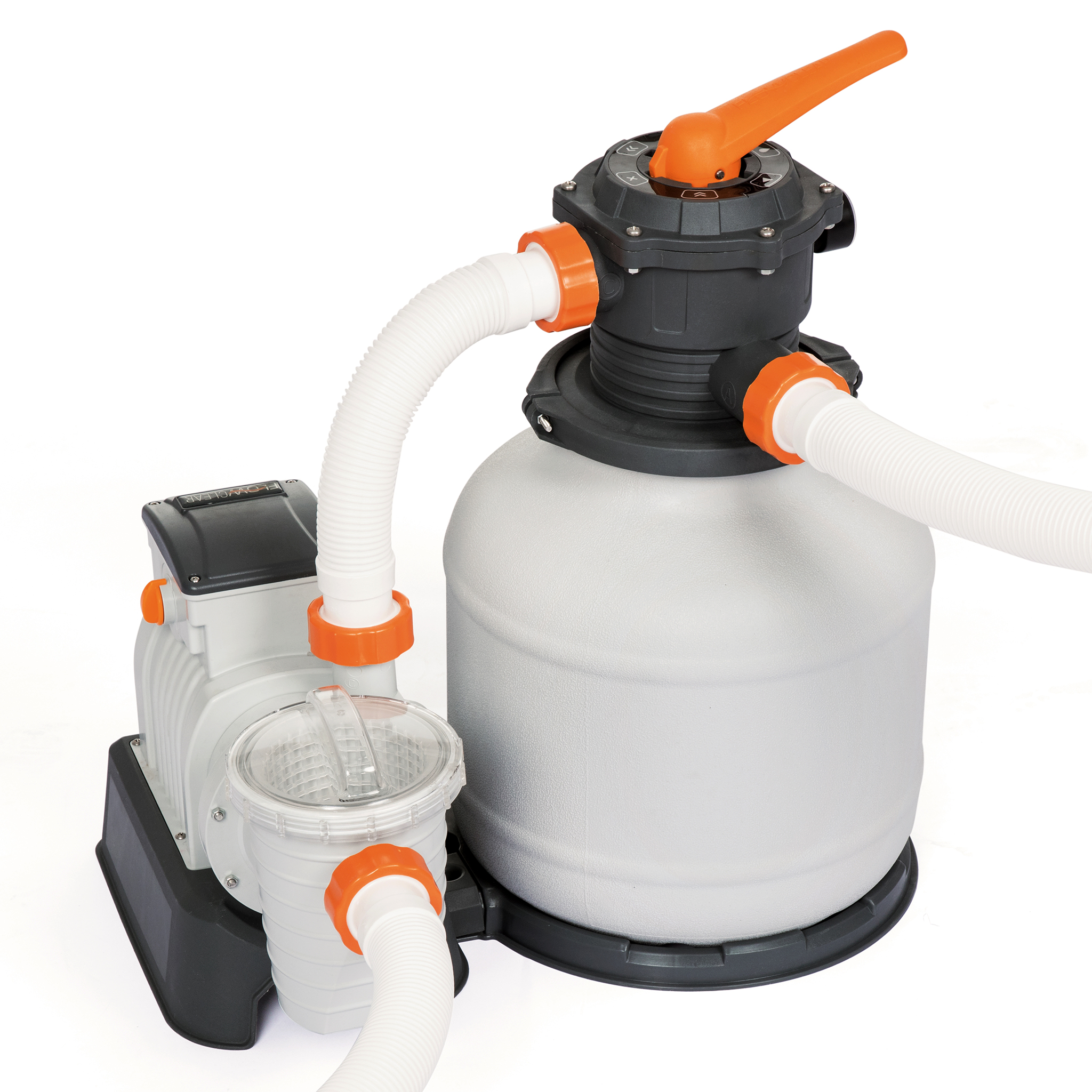 Bestway Flowclear sandfilterpump till ovanmarkpool | 1100-54500 liter Bestway Flowclear sandfilterpump till ovanmarkpool | 1100-54500 liter