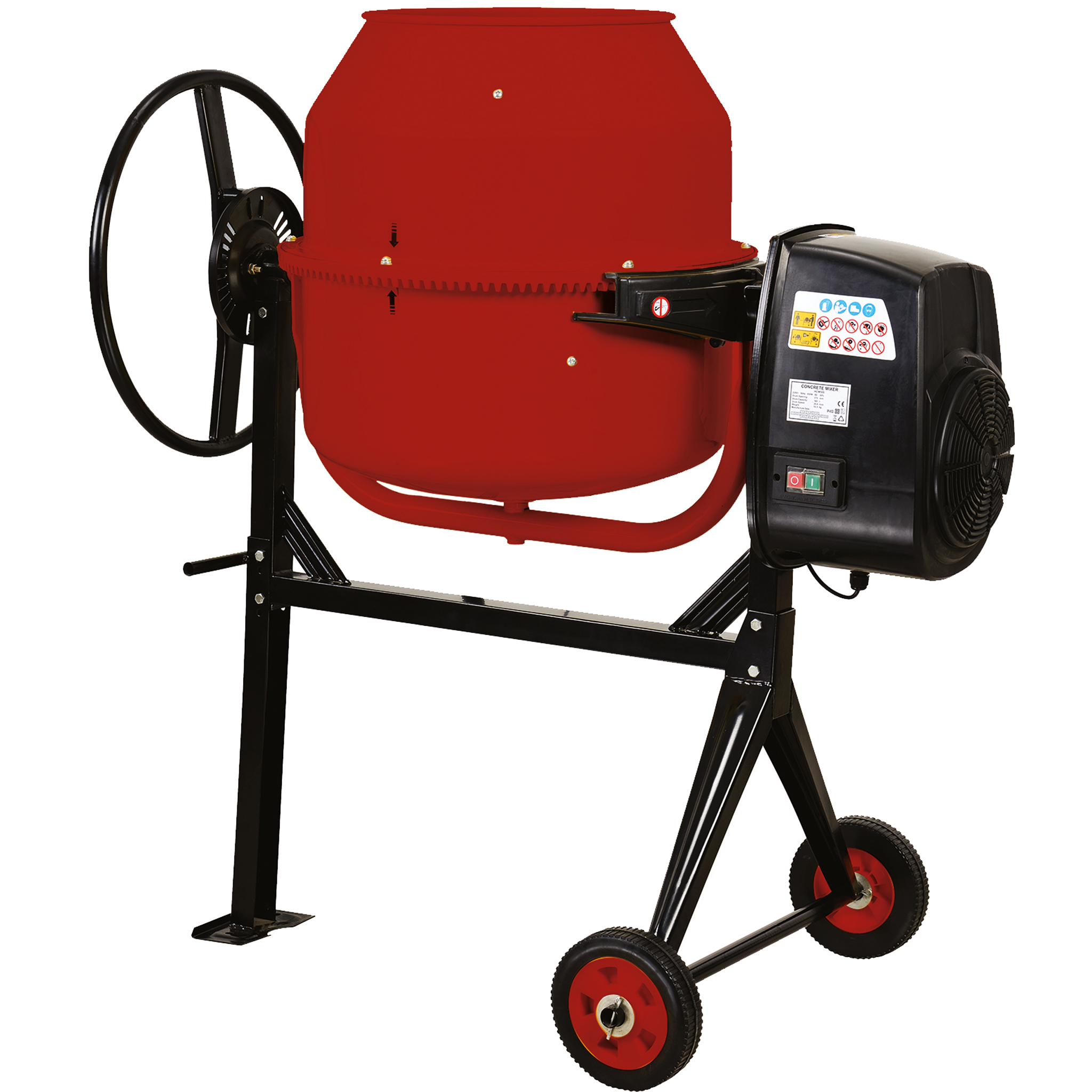 Betongblandare 140 liter | 550W motor Betongblandare 140 liter | 550W motor