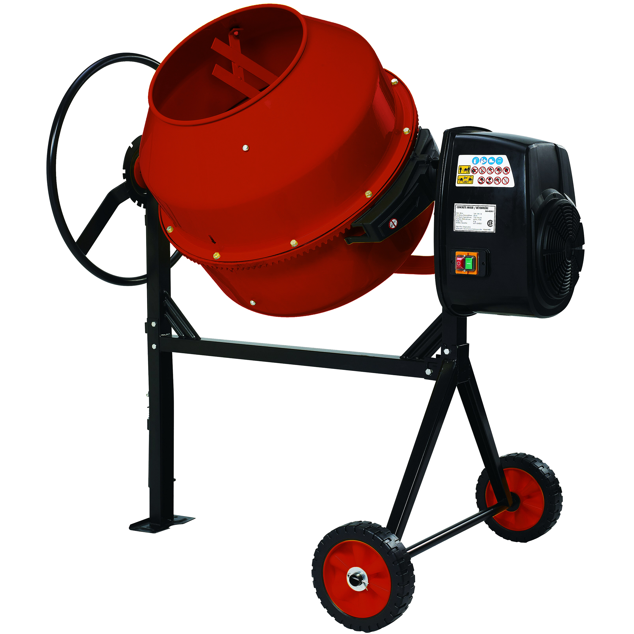 Betongblandare 140 liter | 550W motor Betongblandare 140 liter | 550W motor