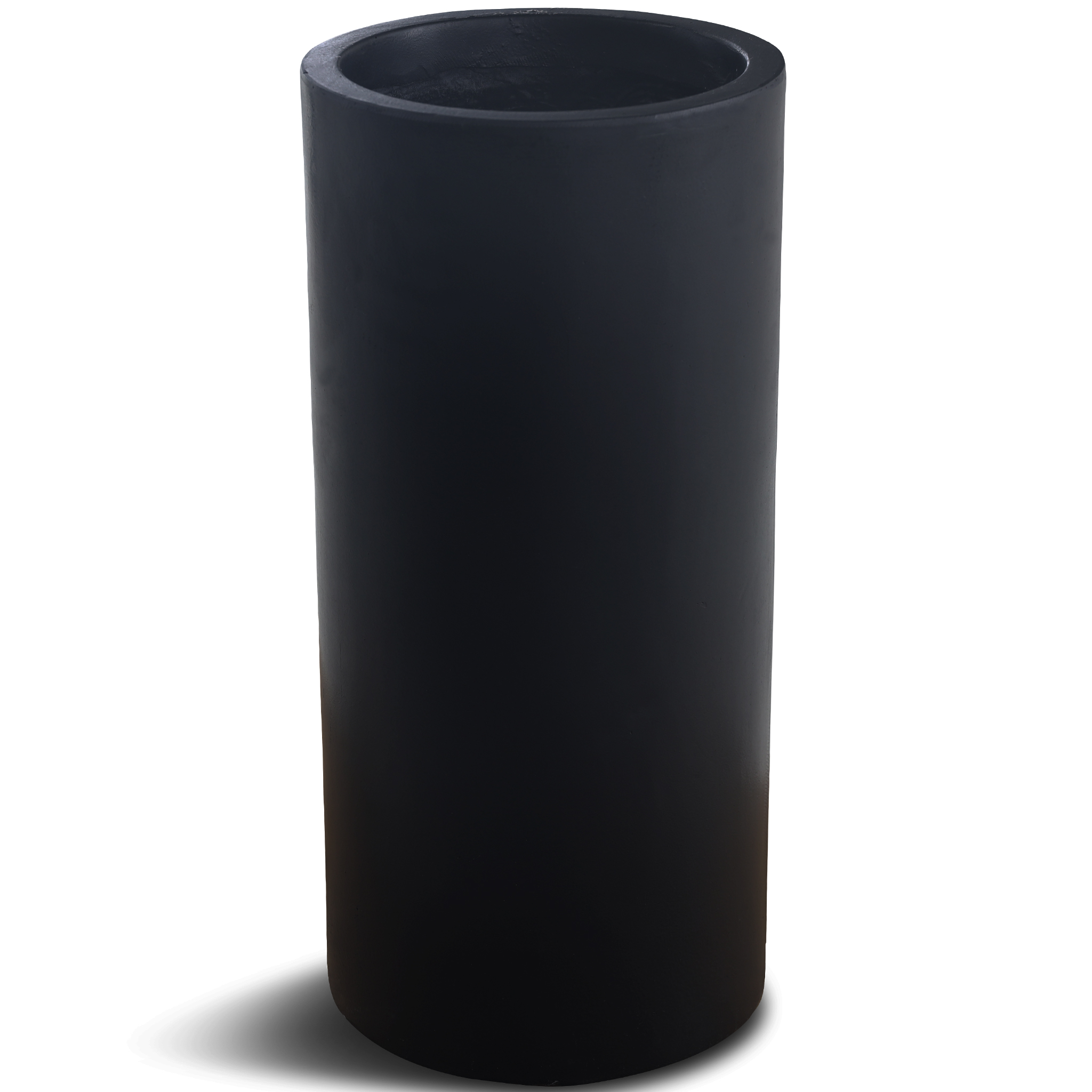 Fiberarmerad utekruka | Cylinderformad | Svart Fiberarmerad utekruka | Cylinderformad | Svart