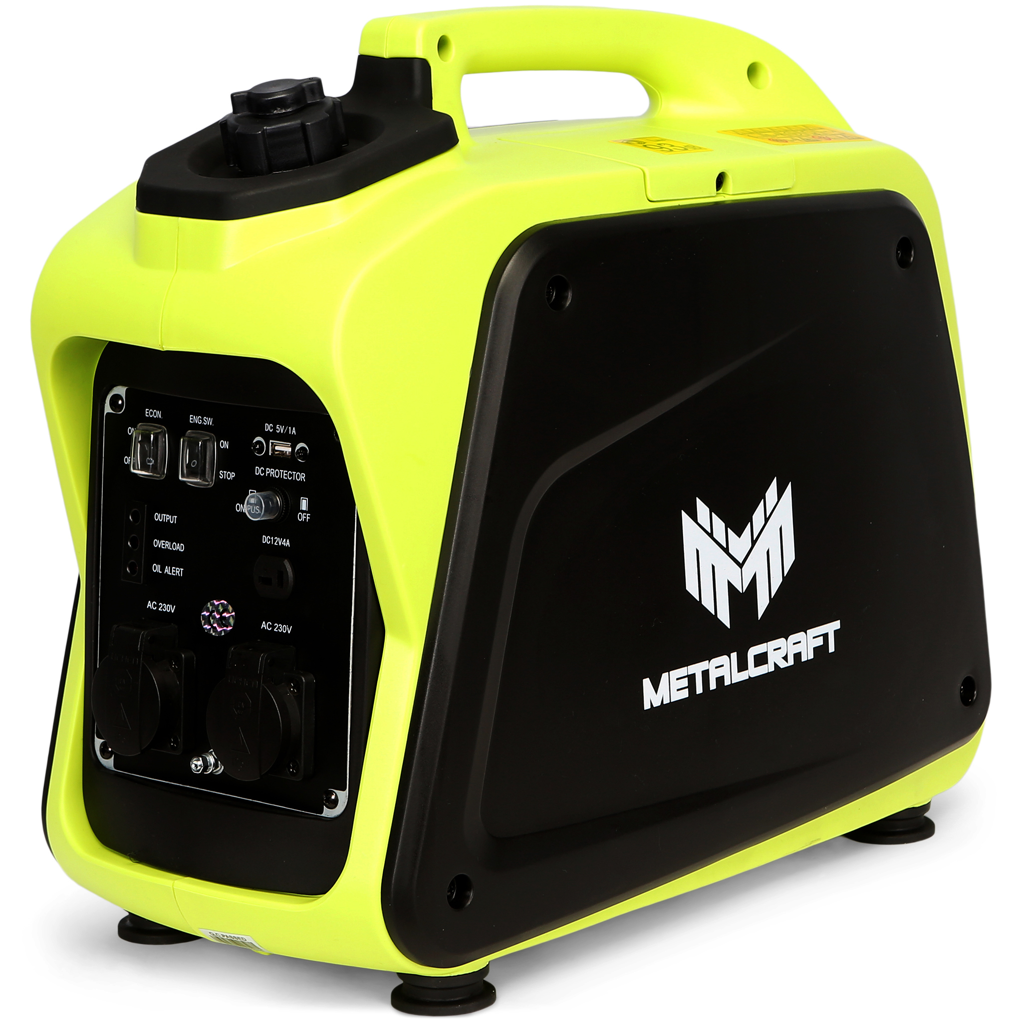 Digitalt elverk f�r krissituationer | 2300W | Portabel med USB-port | Metalcraft