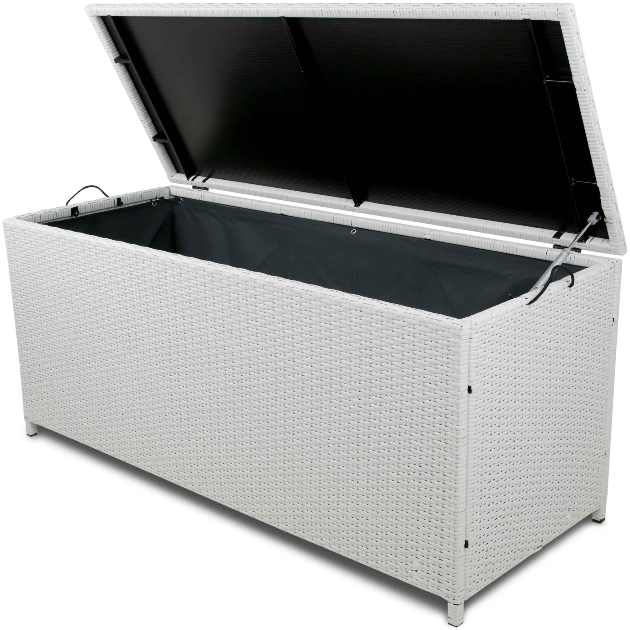 Dynbox i konstrotting till utemöbler | Vit Dynbox i konstrotting till utemöbler | Vit