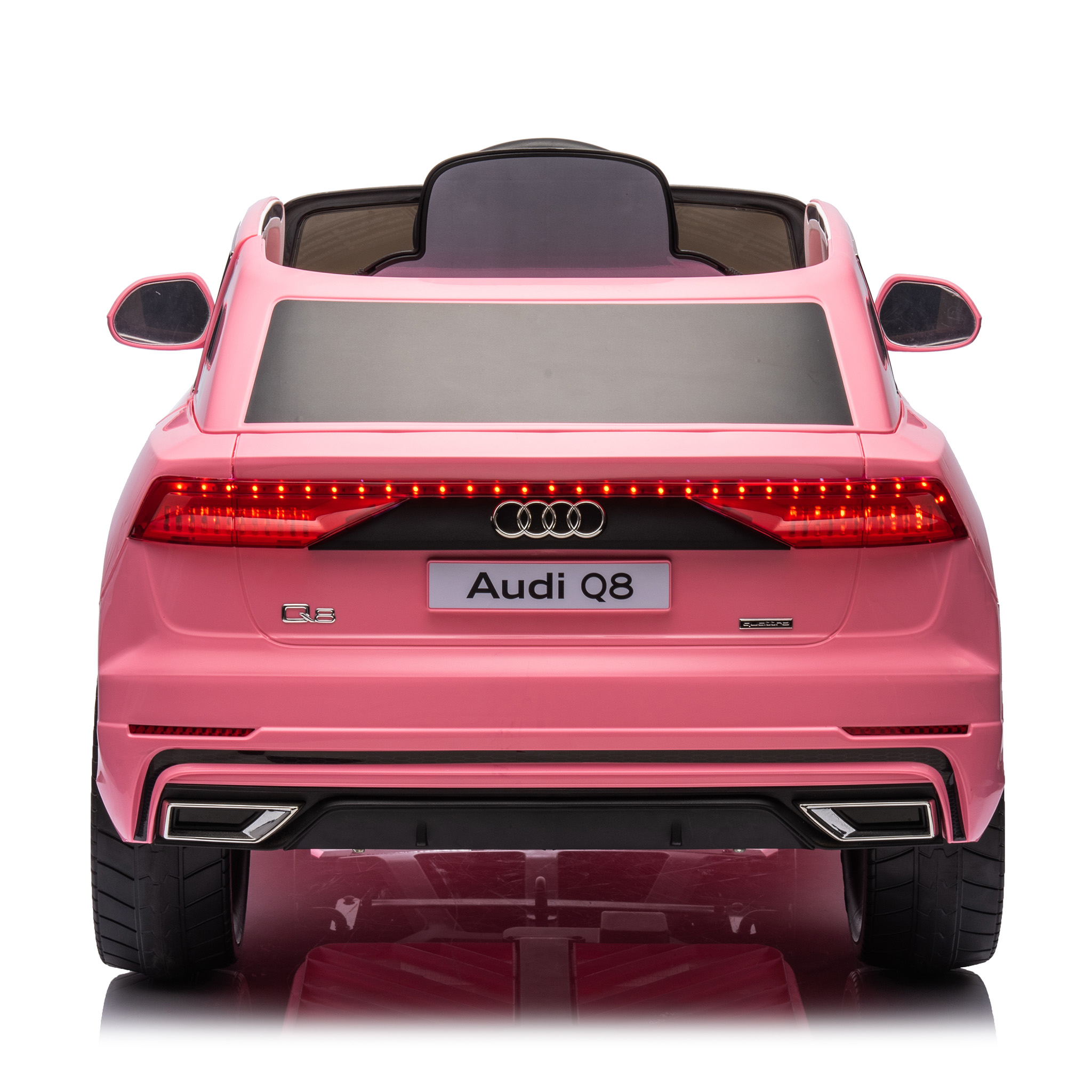 Elbil för barn Audi Q8 2x35W 12V7Ah| Rosa Elbil för barn Audi Q8 2x35W 12V7Ah| Rosa