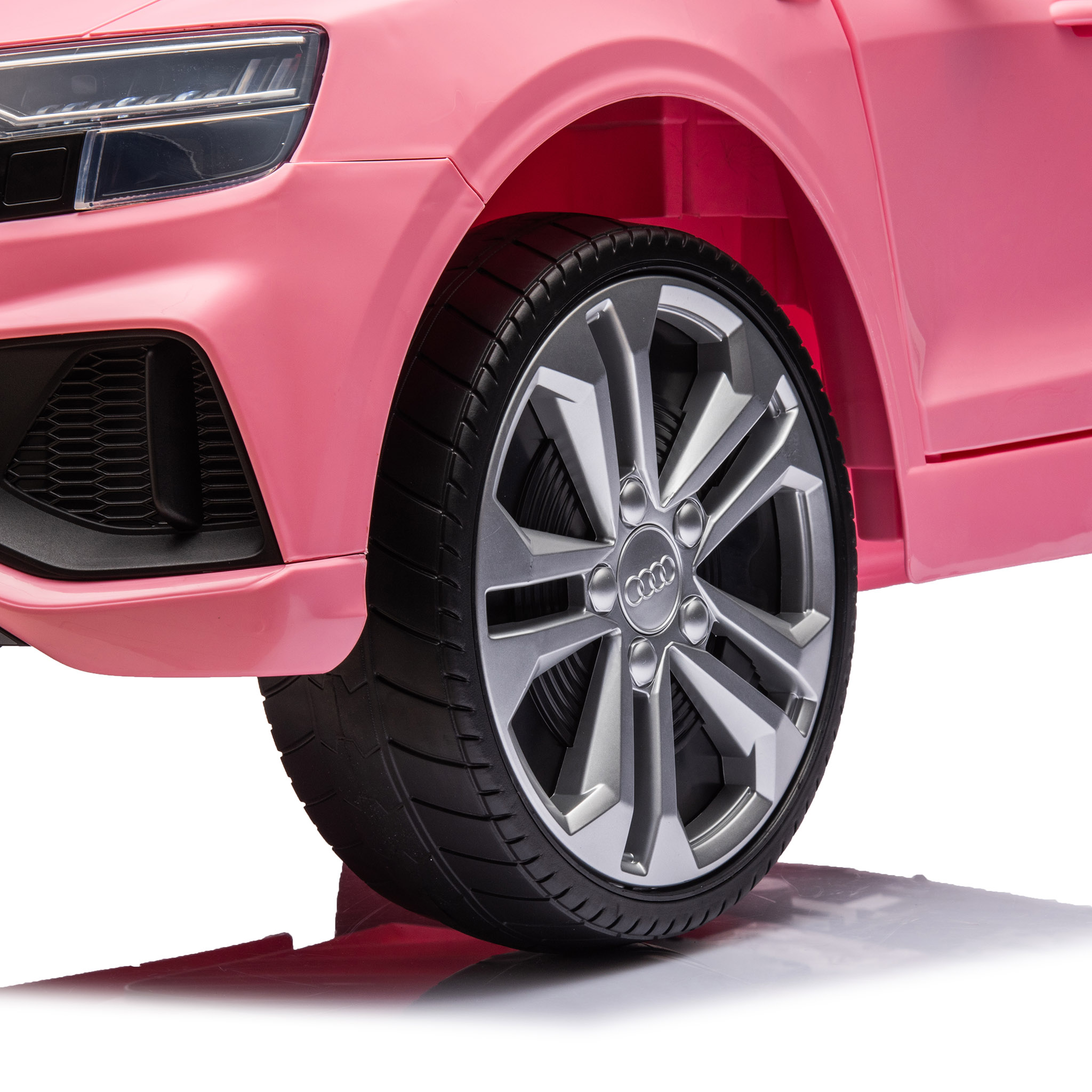 Elbil för barn Audi Q8 2x35W 12V7Ah| Rosa Elbil för barn Audi Q8 2x35W 12V7Ah| Rosa