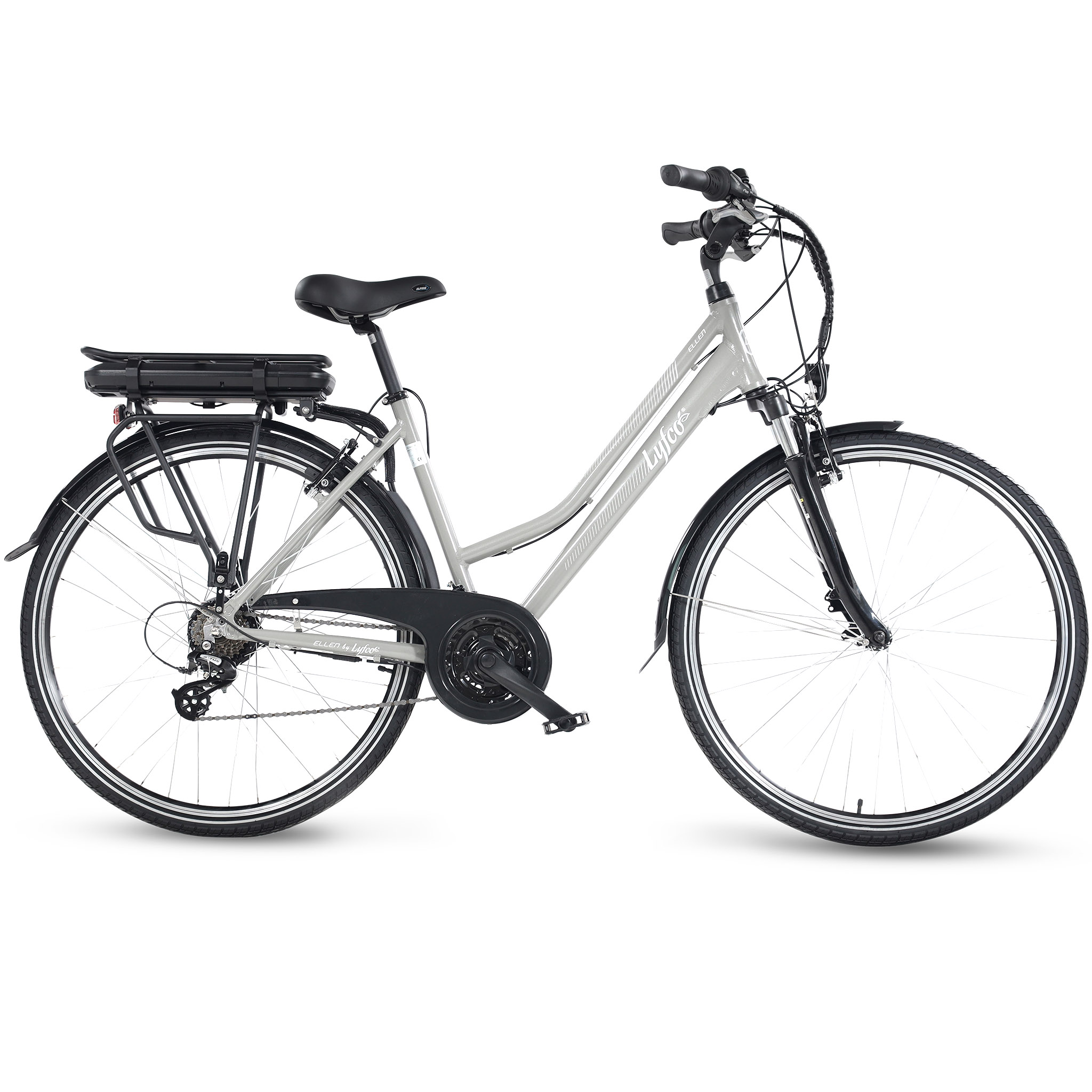 Elcykel Dam 28\\\" - 21 växlar | 250W - 10,4Ah | Lyfco Ellen Elcykel Dam 28\\\" - 21 växlar | 250W - 10,4Ah | Lyfco Ellen