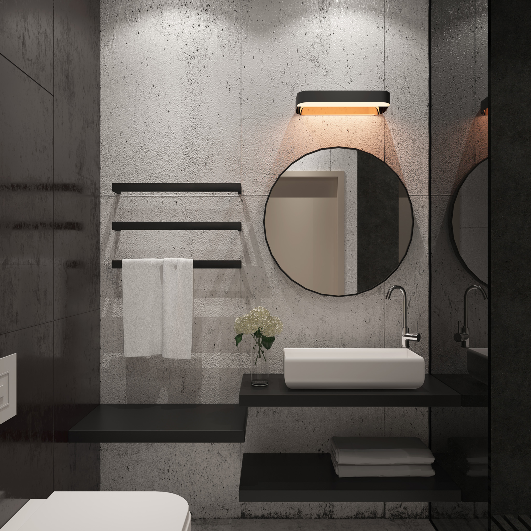 Elektrisk handdukstork S01B/BB Elektrisk handdukstork S01B/BB