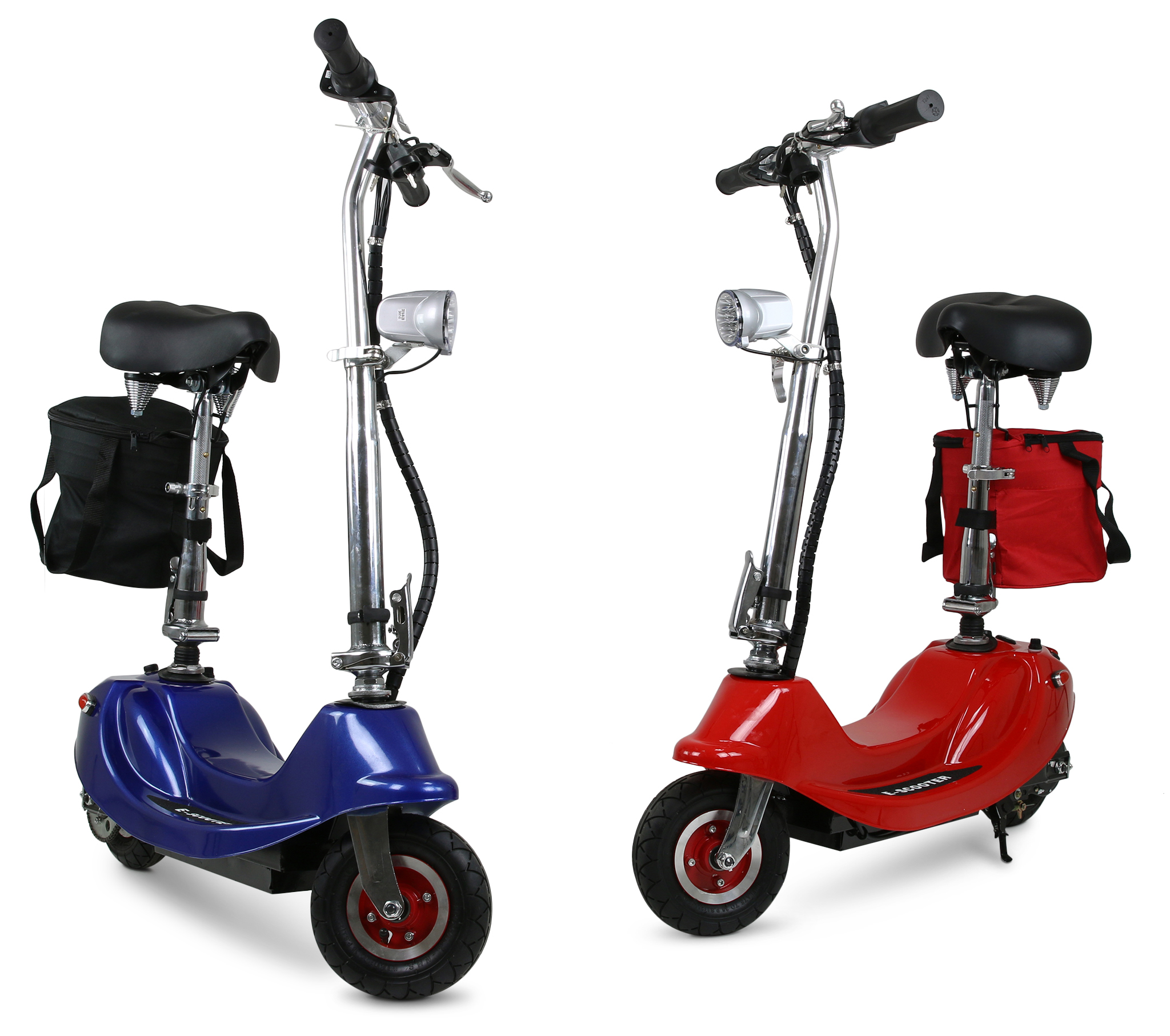 Elscooter 250W med sadel