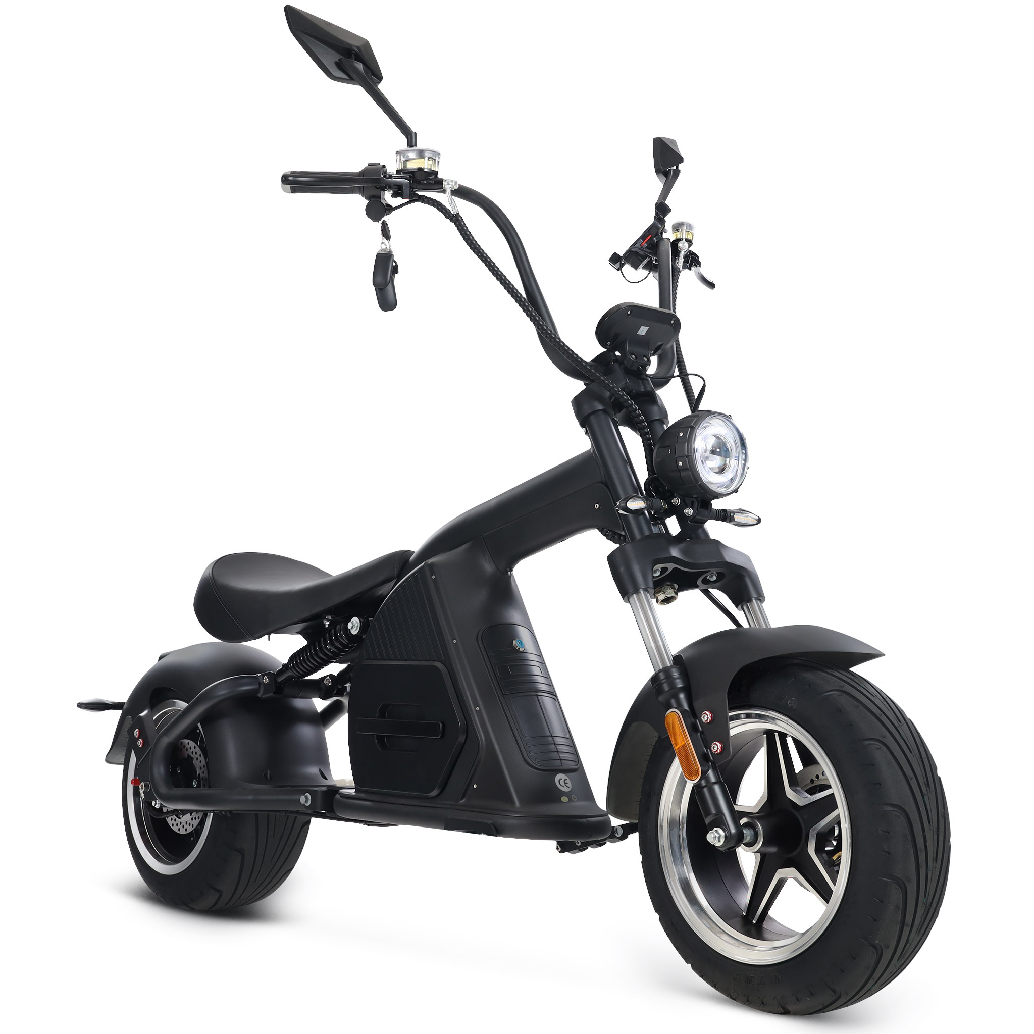 Fatscooter Bobber 2000W | LG Litiumbatteri | Borstlös motor | Lyfco Fatscooter Bobber 2000W | LG Litiumbatteri | Borstlös motor | Lyfco