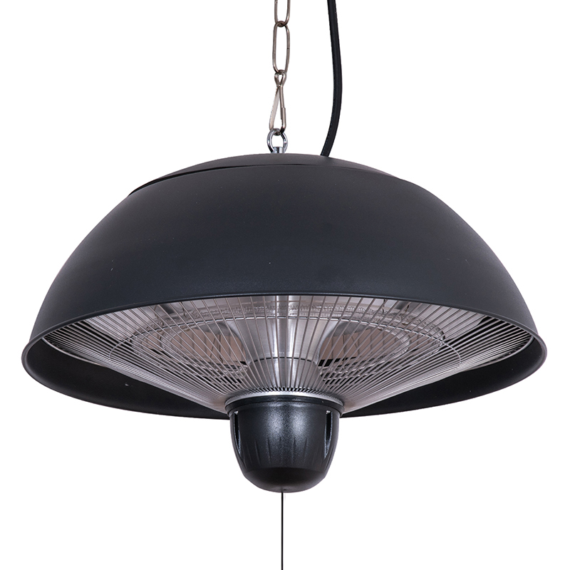 Hängande terrassvärmare | 1500W | Svart Hängande terrassvärmare | 1500W | Svart