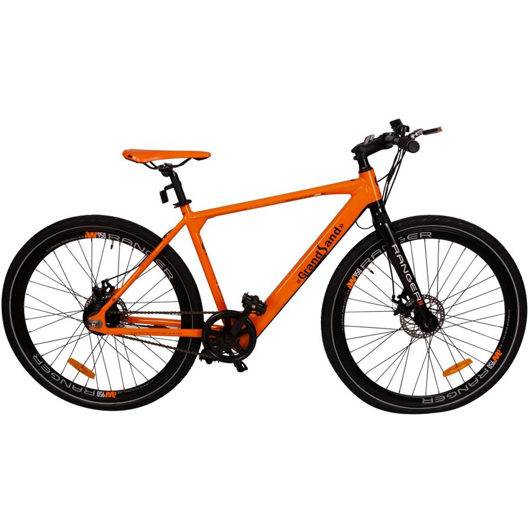 Elcykel Herr 28\\\" | 250W - 5,2Ah | Ranger - Orange Elcykel Herr 28\\\" | 250W - 5,2Ah | Ranger - Orange