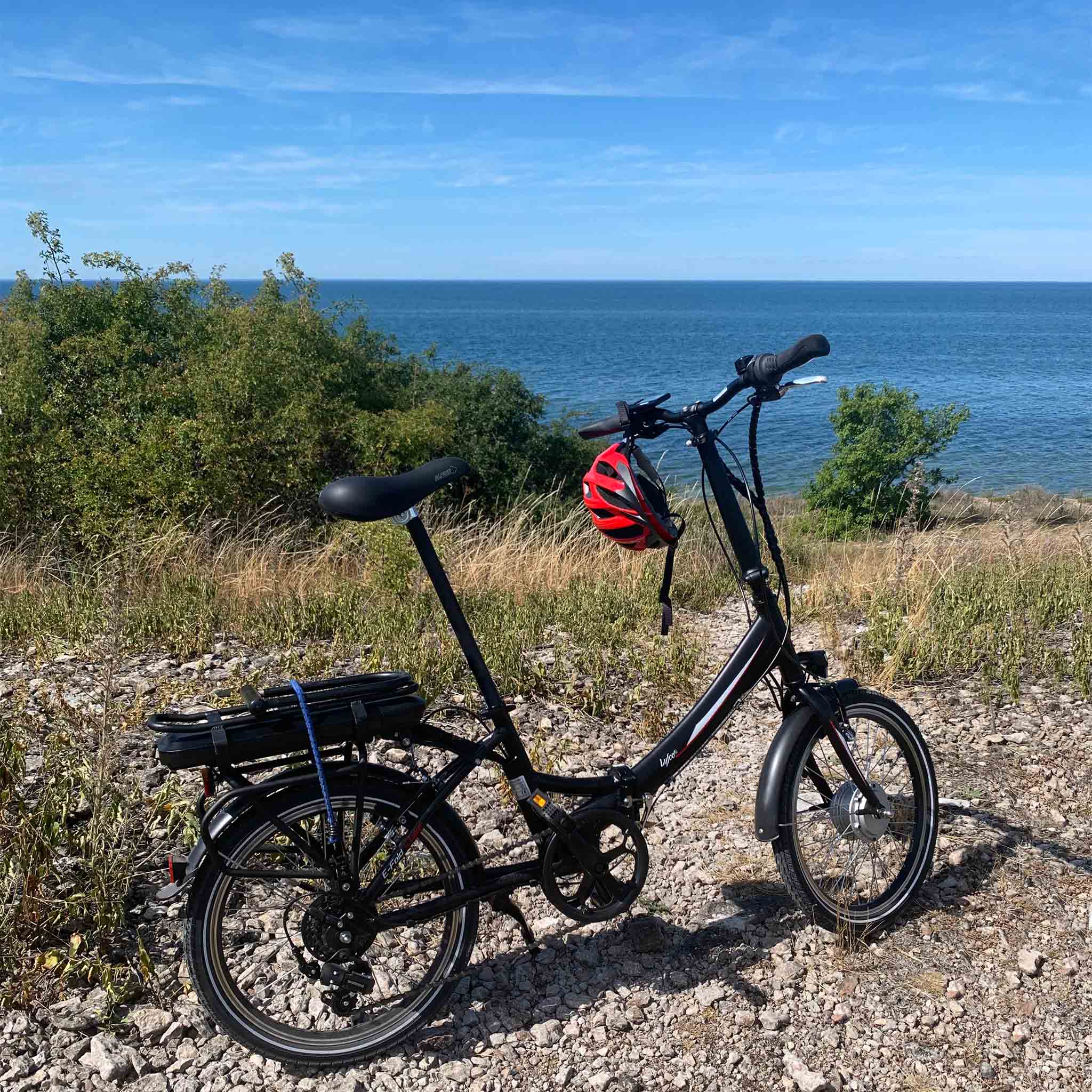 Hopfällbar elcykel - 7-växlad - 13Ah litiumbatteri Hopfällbar elcykel - 7-växlad - 13Ah litiumbatteri
