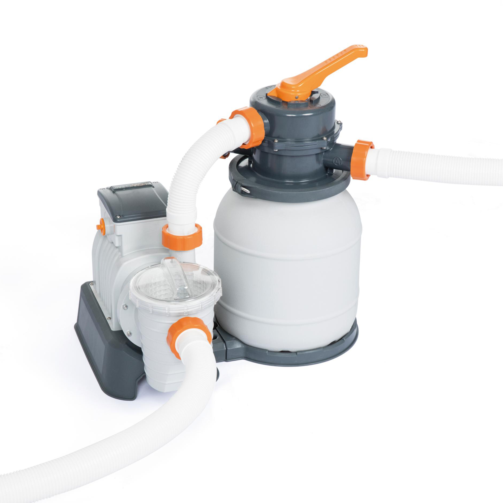 Bestway st�lv�ggspool 6,1x3,6m - 1,2m djup | Hydrium Pool set (56369)