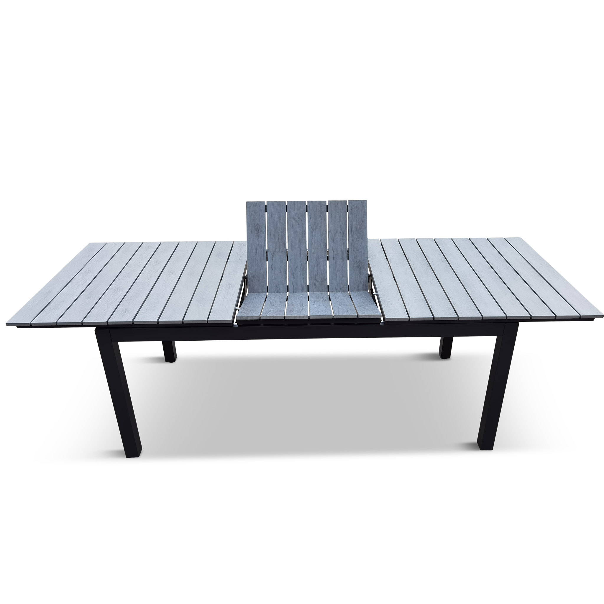 förlängningsbart trädgårdsbord - waxholm