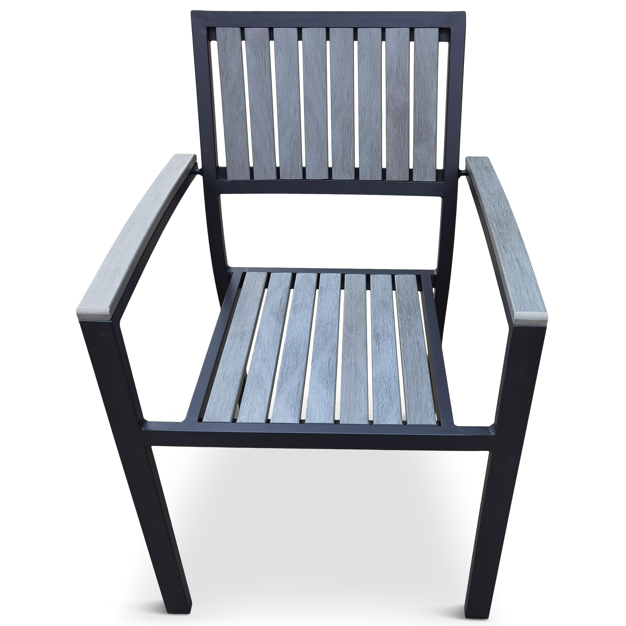 Trädgårdsstol i aluminium och komposit - Waxholm 8-pack Trädgårdsstol i aluminium och komposit - Waxholm 8-pack