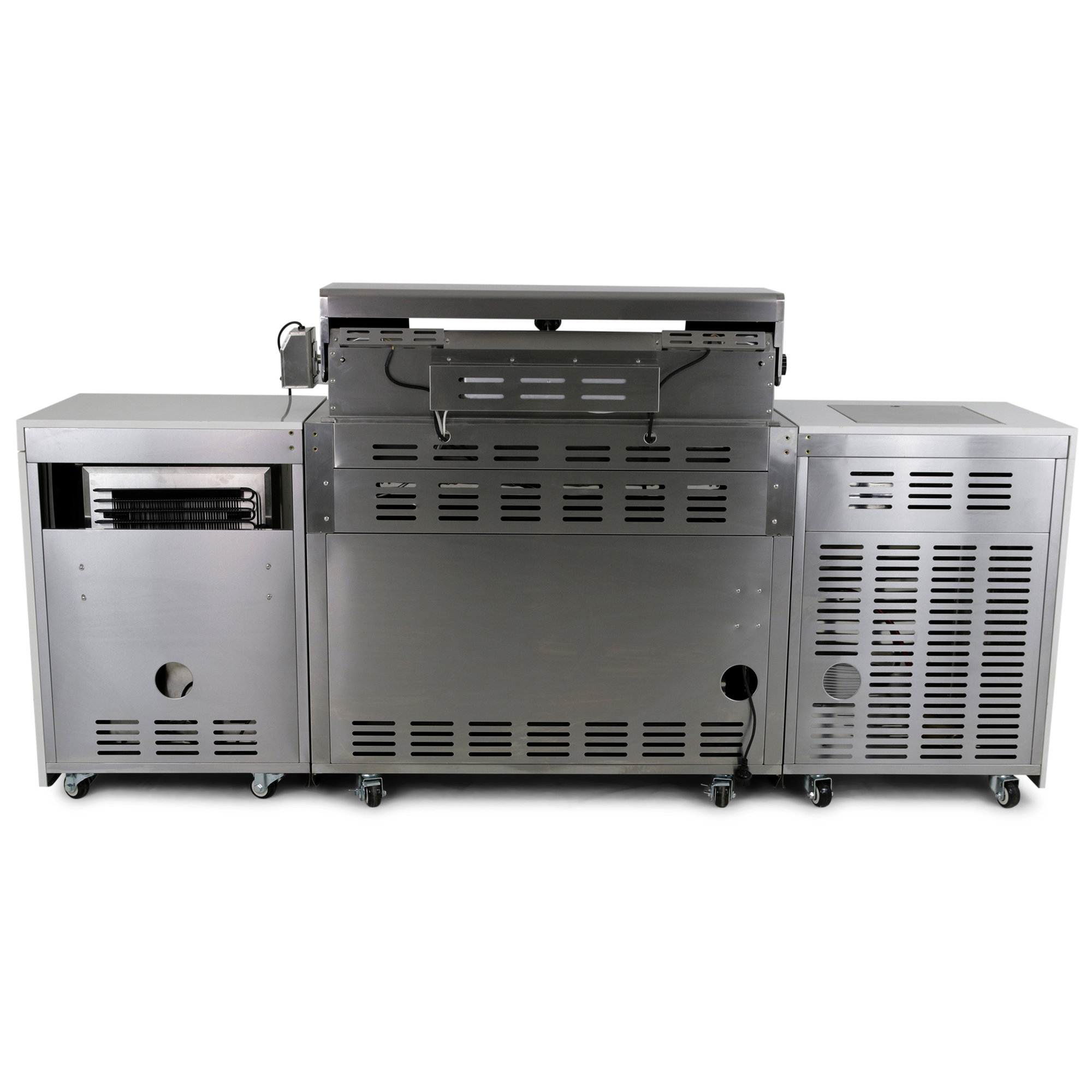 Stor rostfri gasolgrill/utekök | Austin Stor rostfri gasolgrill/utekök | Austin