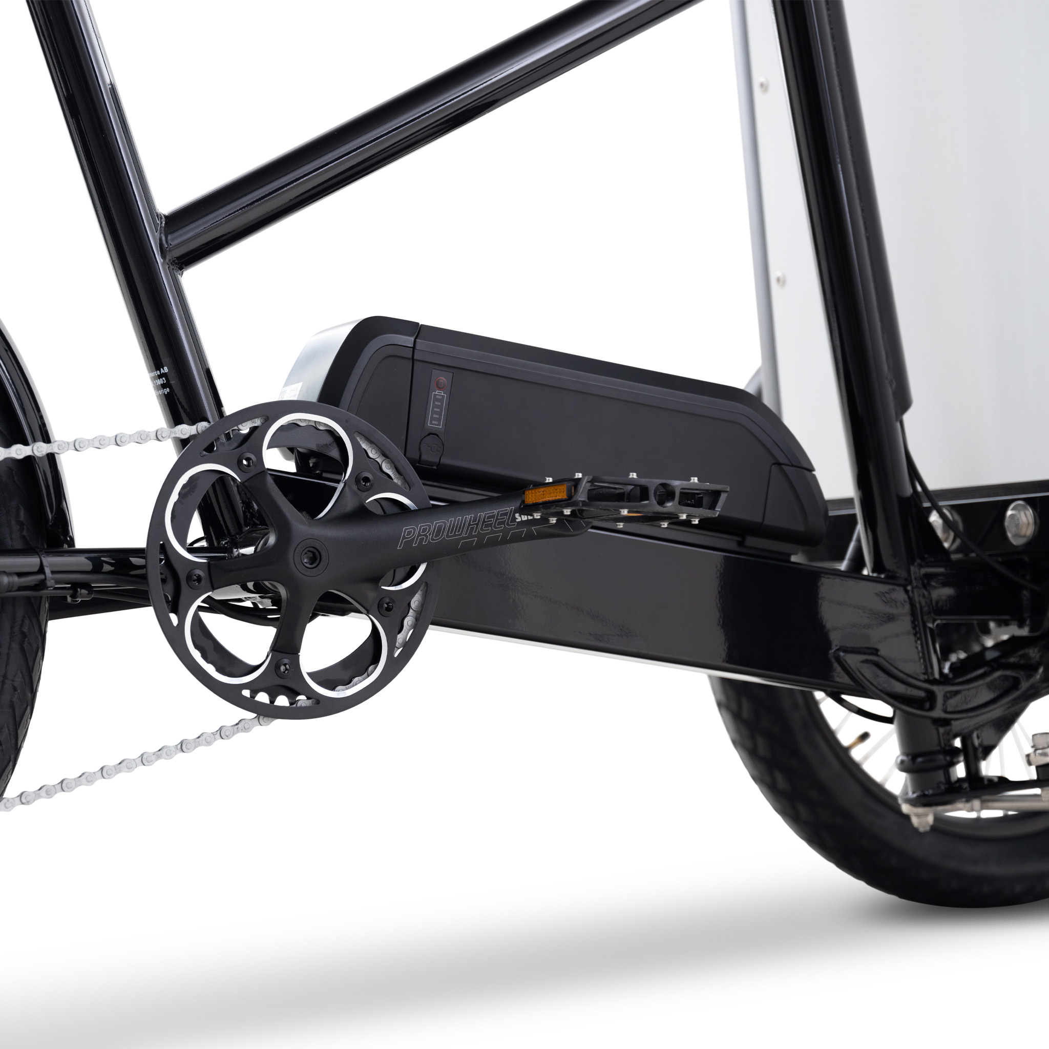 L�dcykel El | �ppningsbar l�da | 17,5Ah Samsungbatteri | 8 v�xlar