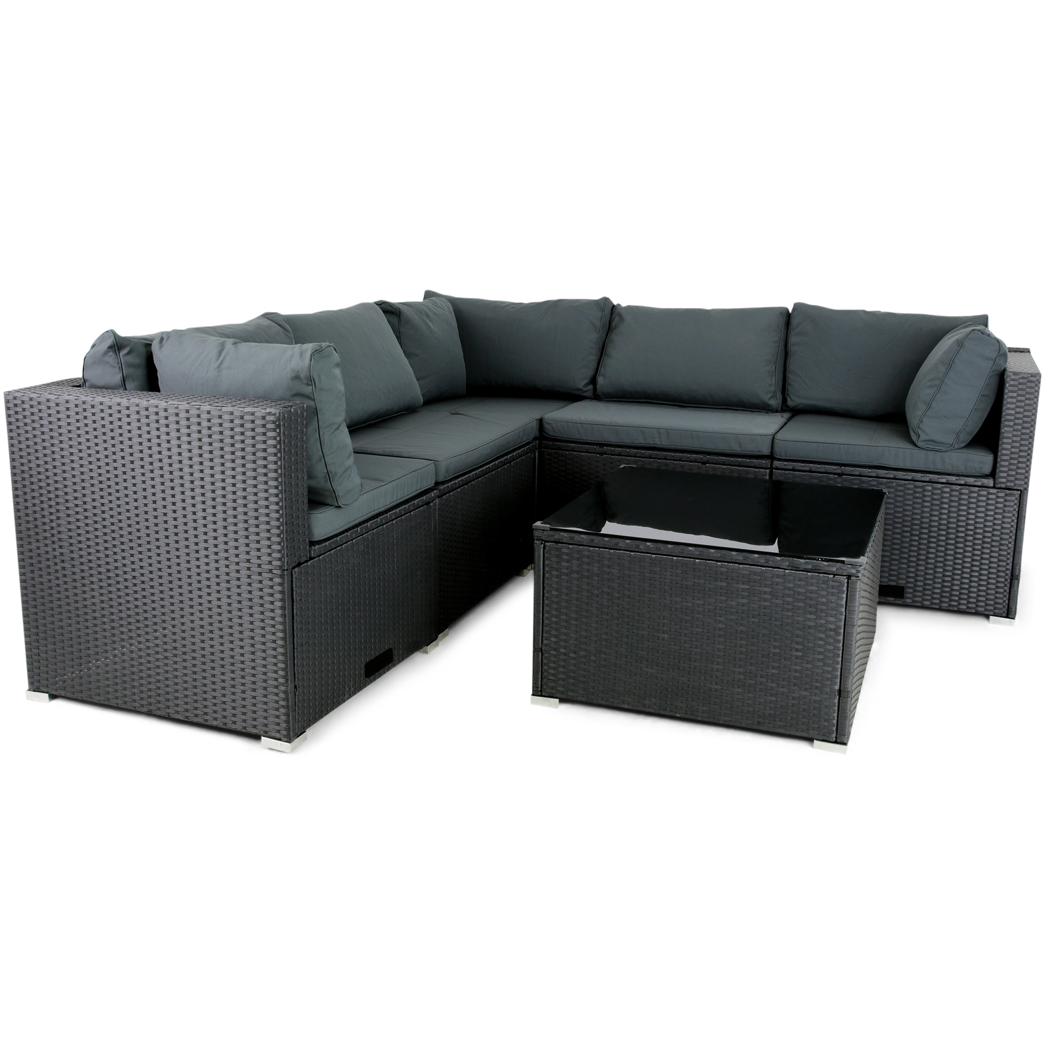 Loungeset utemöbler | Inbyggd förvaring | Konstrotting | Lyfco Olofsbo Loungeset utemöbler | Inbyggd förvaring | Konstrotting | Lyfco Olofsbo