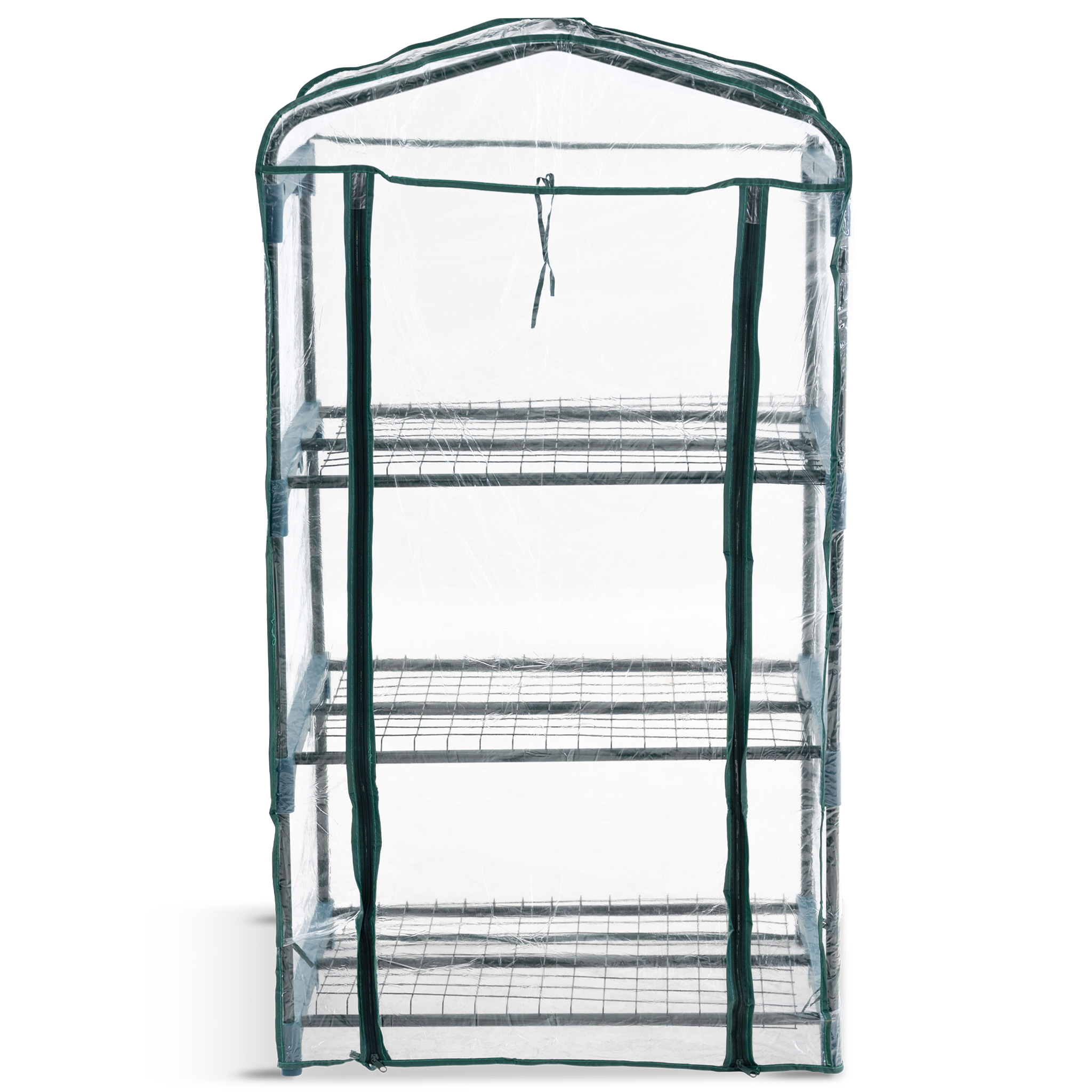 Miniväxthus 0,3m² | Stålram med plastöverdrag Miniväxthus 0,3m² | Stålram med plastöverdrag