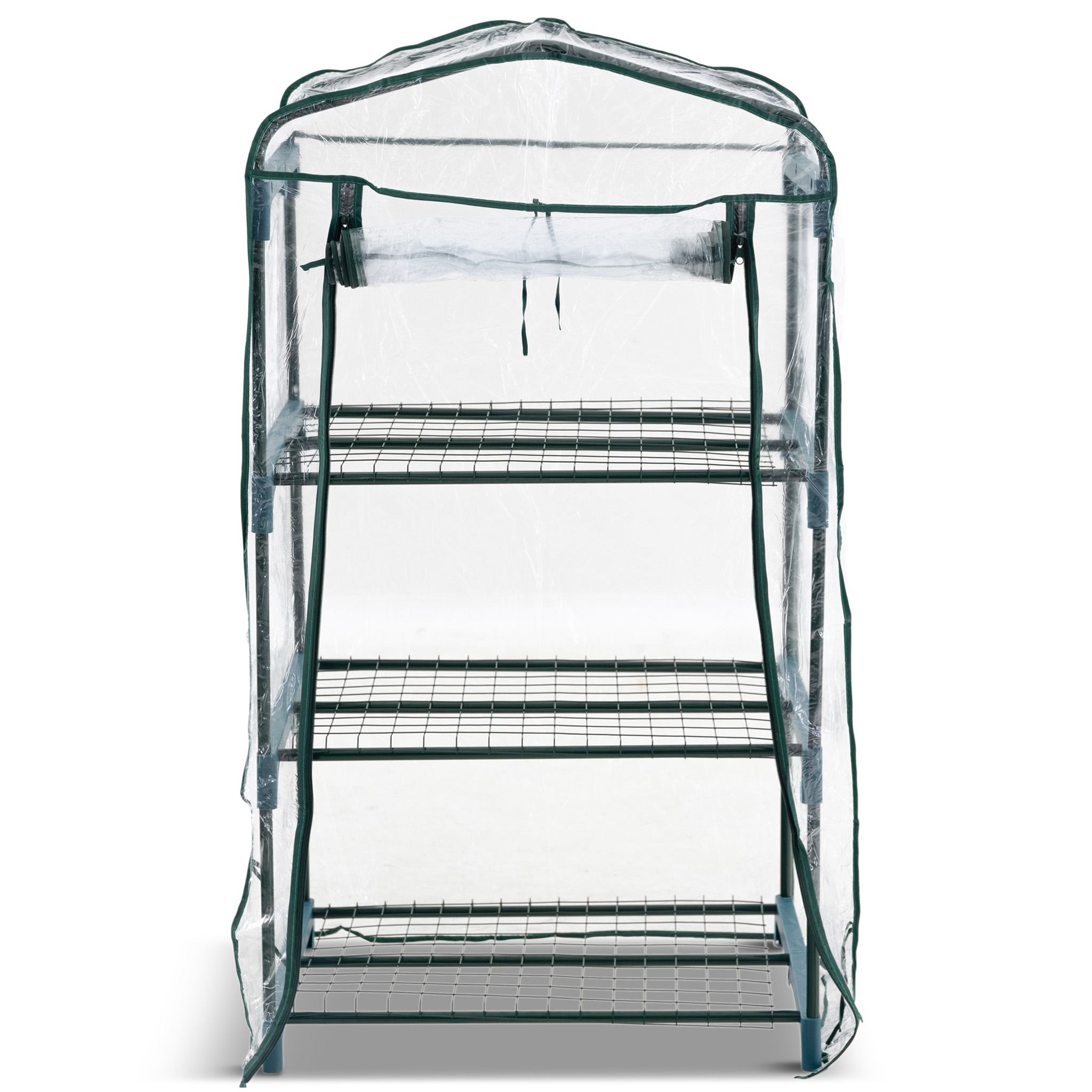 Miniväxthus 0,3m² | Stålram med plastöverdrag Miniväxthus 0,3m² | Stålram med plastöverdrag