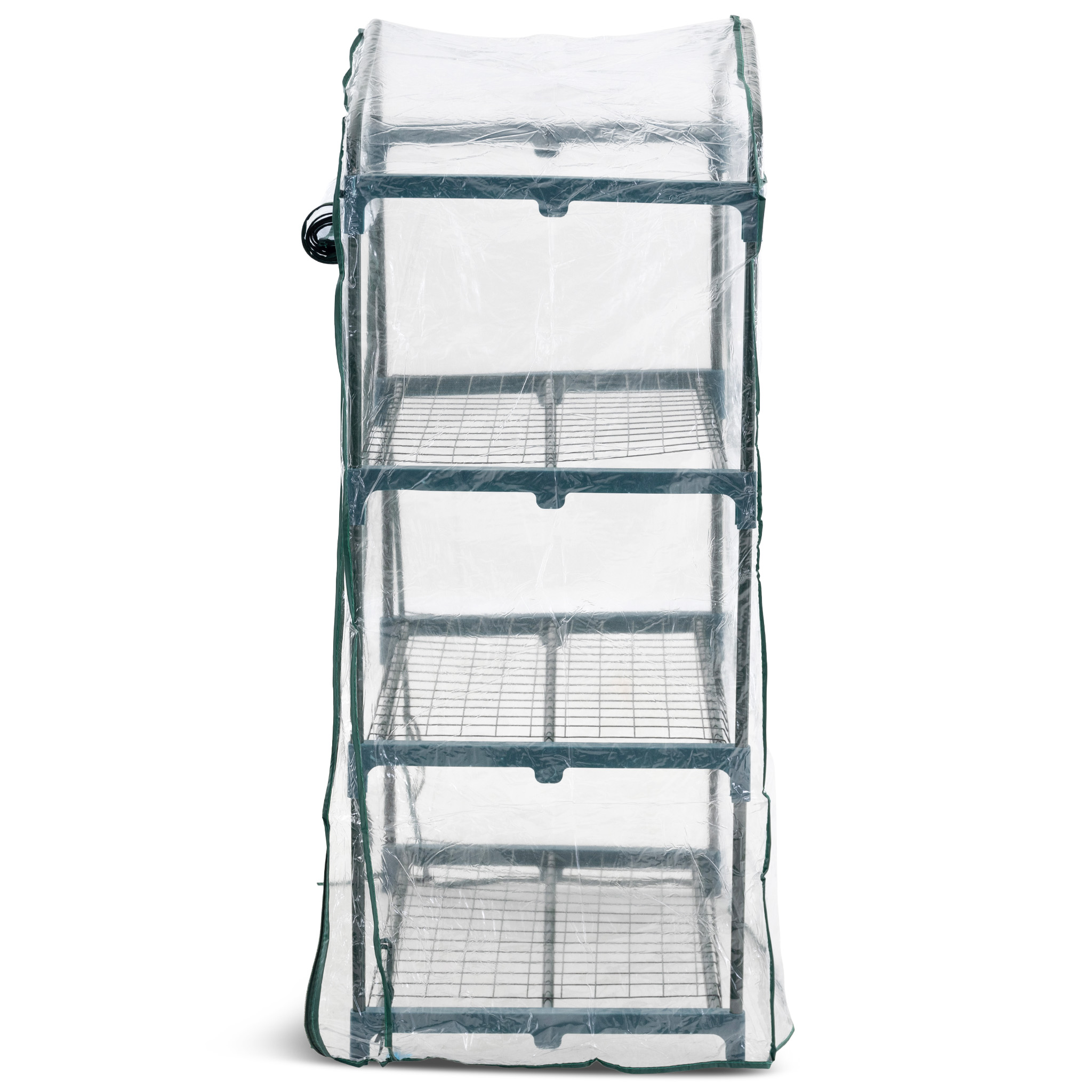 Miniväxthus 0,3m² | Stålram med plastöverdrag Miniväxthus 0,3m² | Stålram med plastöverdrag