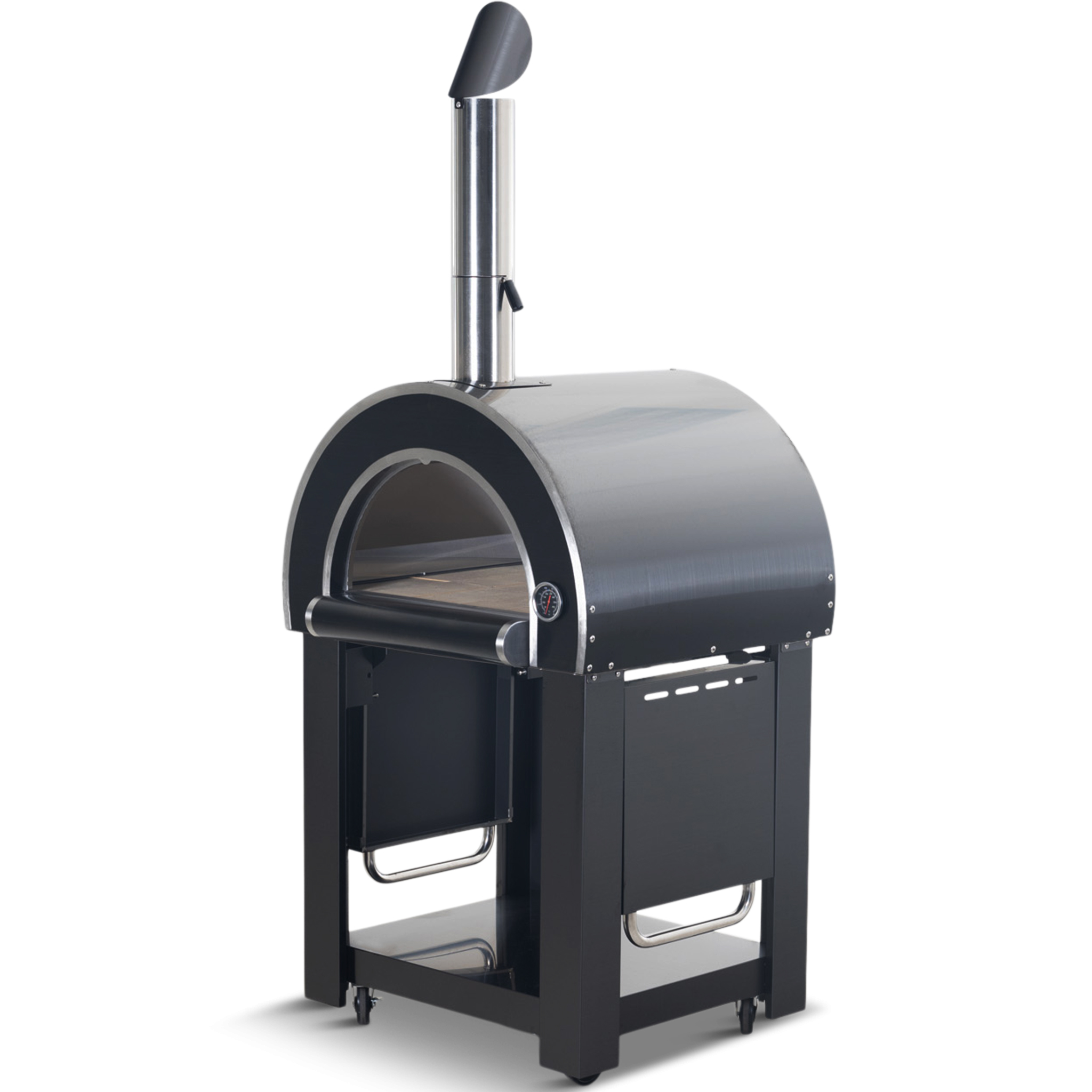 Vedeldad pizzaugn för hemmabruk | Milano Blackline Vedeldad pizzaugn för hemmabruk | Milano Blackline