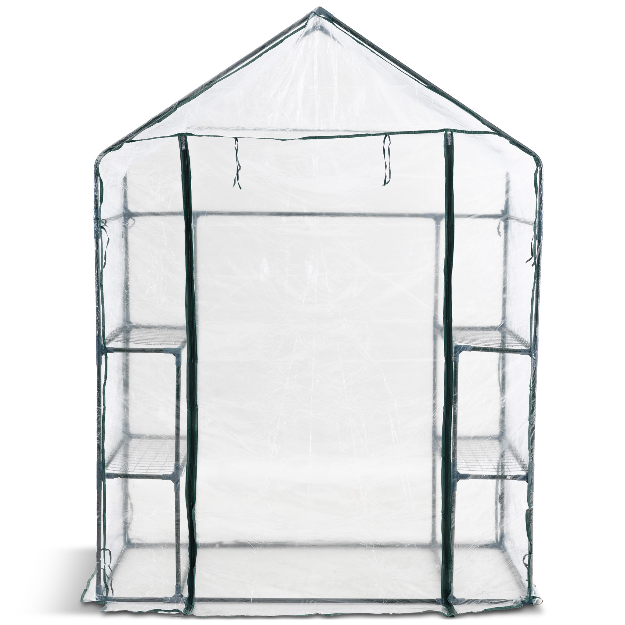Litet plastväxthus 1m² | Stålram med PVC-överdrag Litet plastväxthus 1m² | Stålram med PVC-överdrag